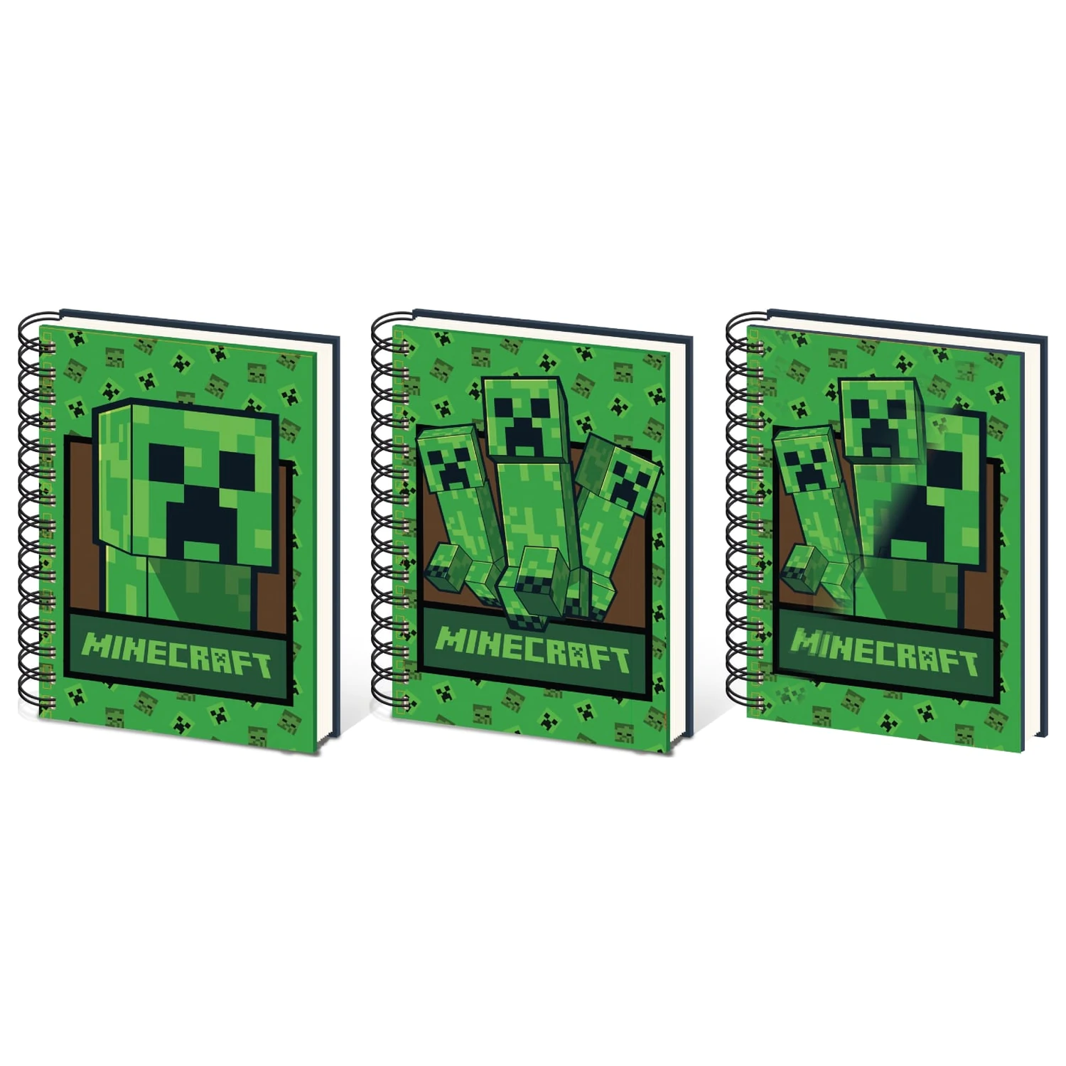Minecraft Creeper A5 Notes soczewkowy zdjęcie produktu