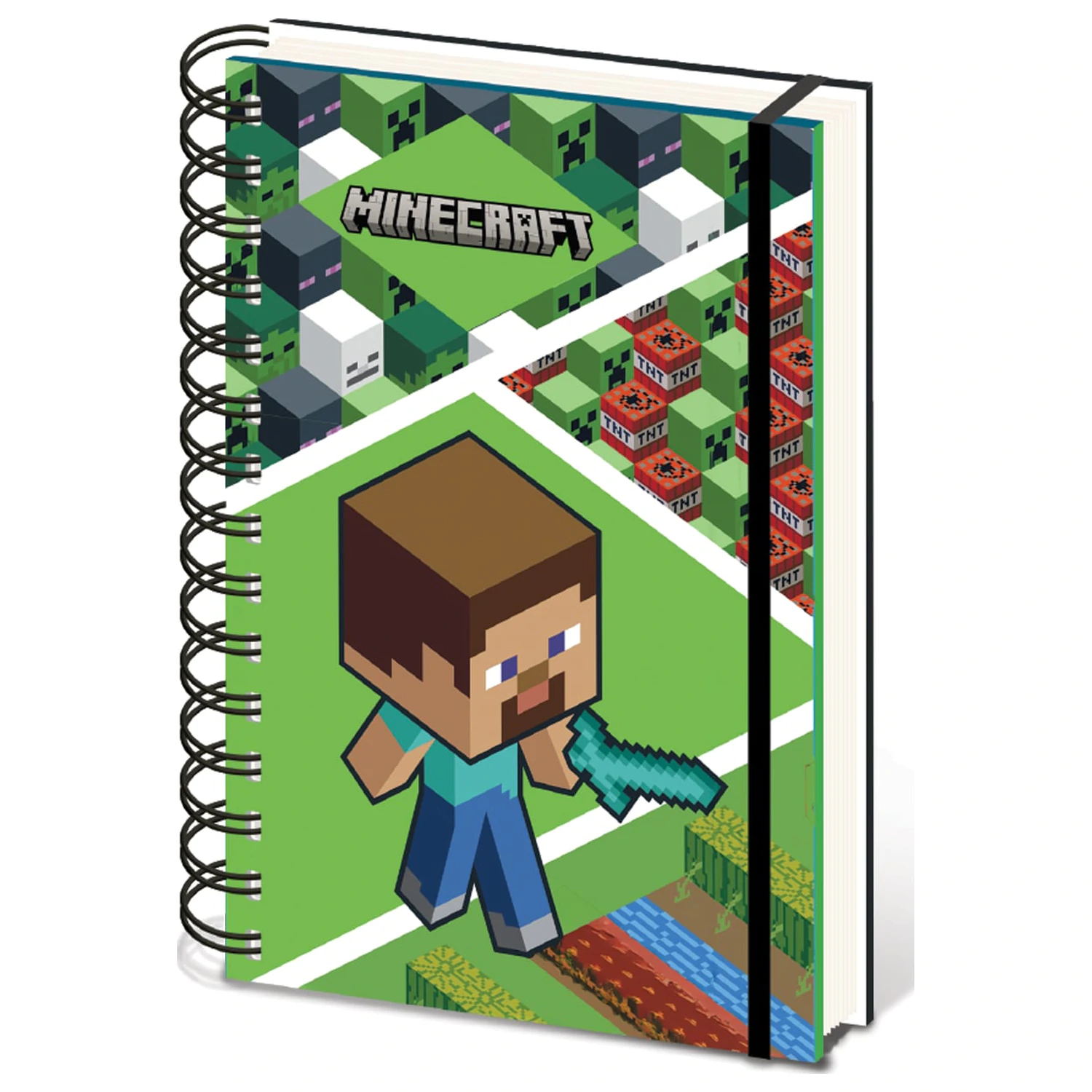 Minecraft Creeper notatnik A5 Wiro zdjęcie produktu