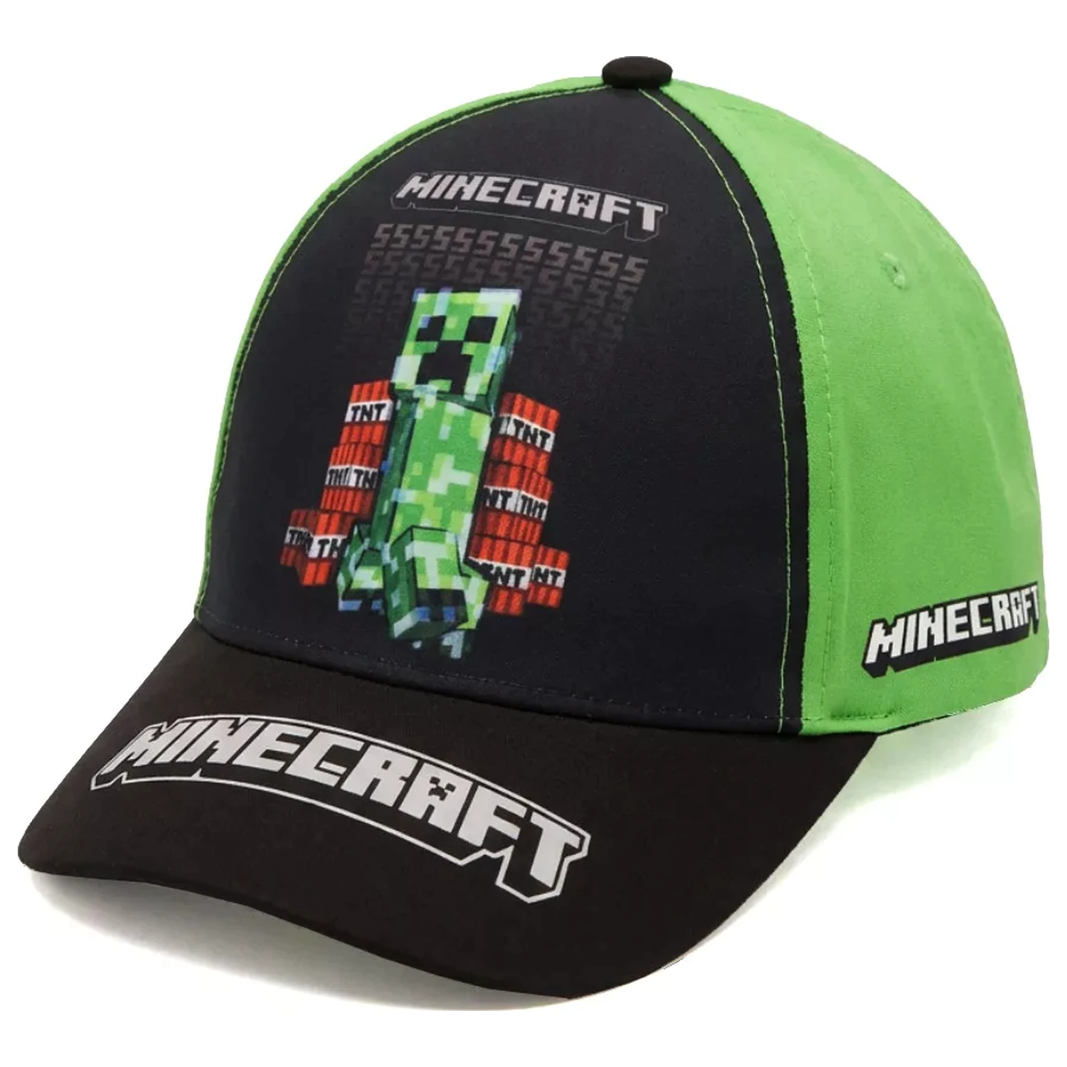 Minecraft Creeper Blast dziecięca czapka bejsbolowa 55 cm zdjęcie produktu