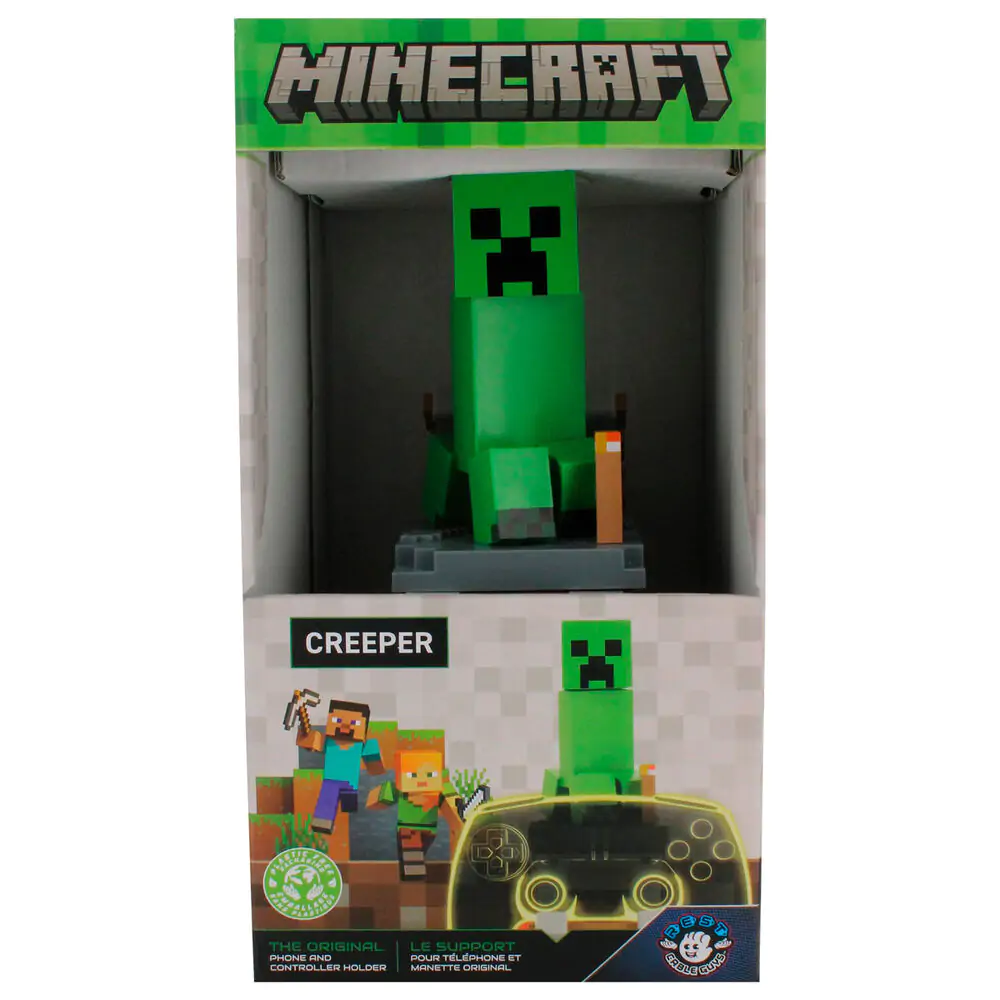 Minecraft Creeper uchwyt mocujący Cable guy 20 cm zdjęcie produktu