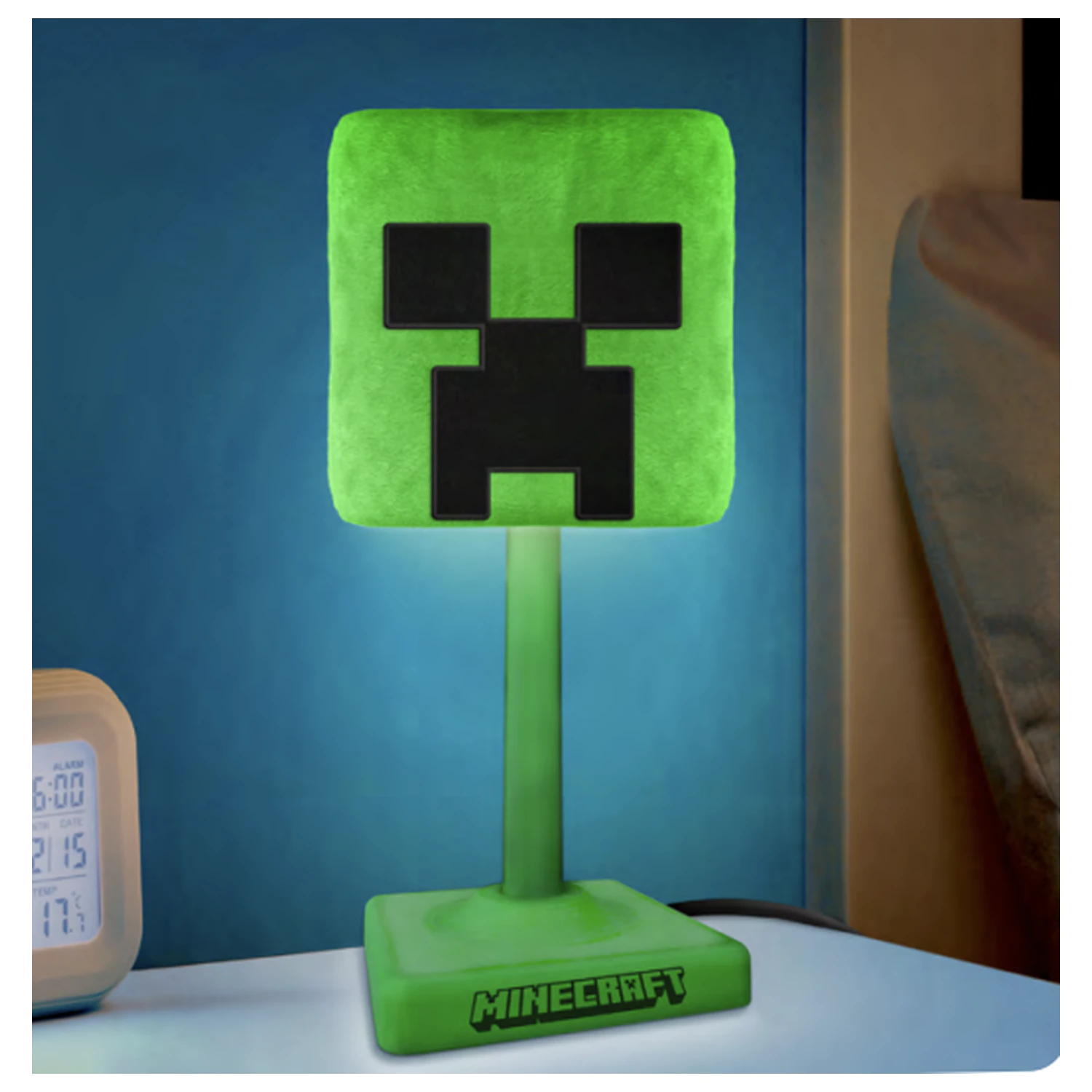 Minecraft Creeper 'SoftGlo' Puszysta Lampa Dekoracyjna zdjęcie produktu