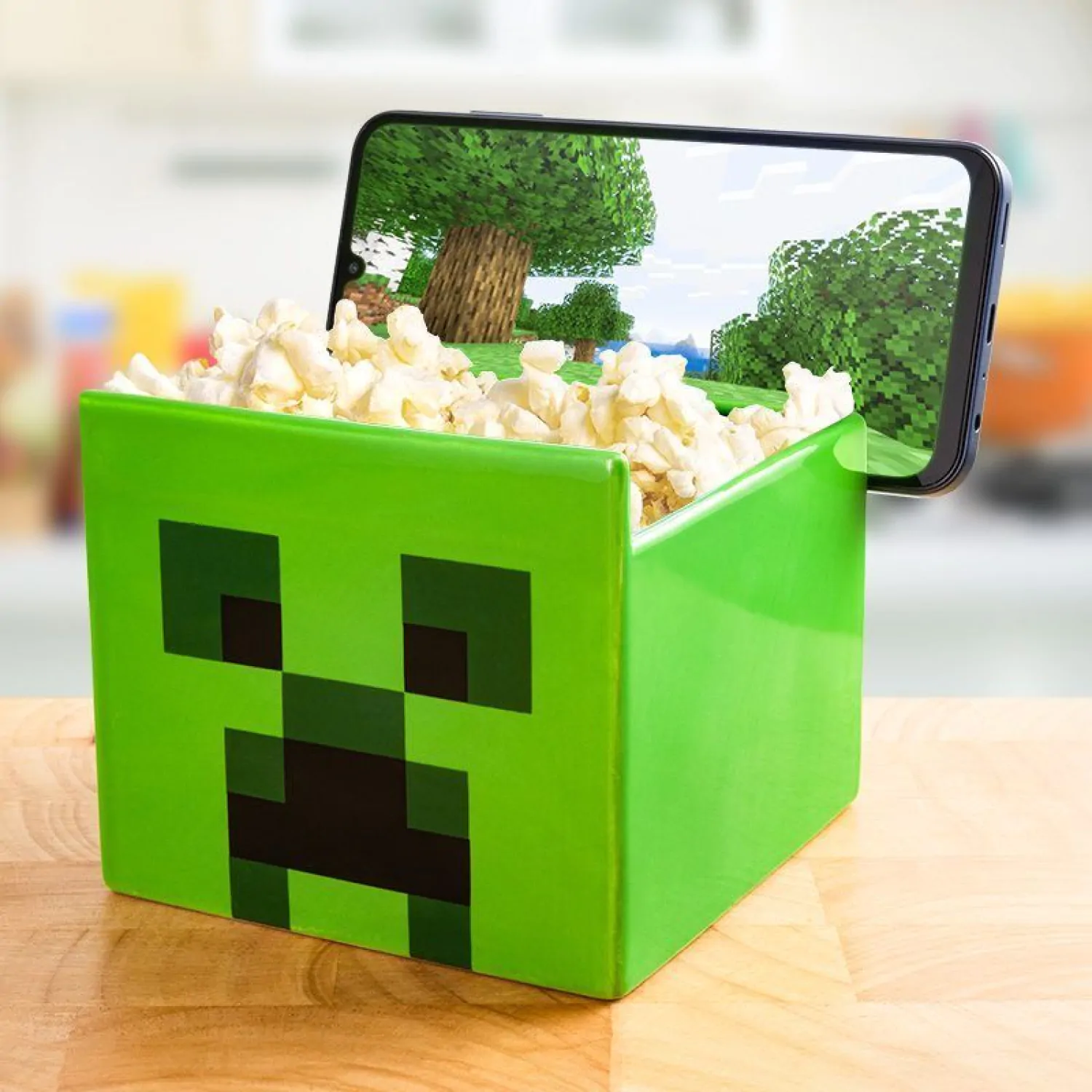 Minecraft Streaming Miska na przekąski Creeper zdjęcie produktu