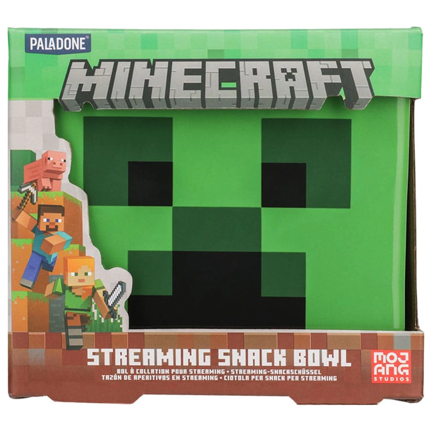 Minecraft Streaming Miska na przekąski Creeper zdjęcie produktu