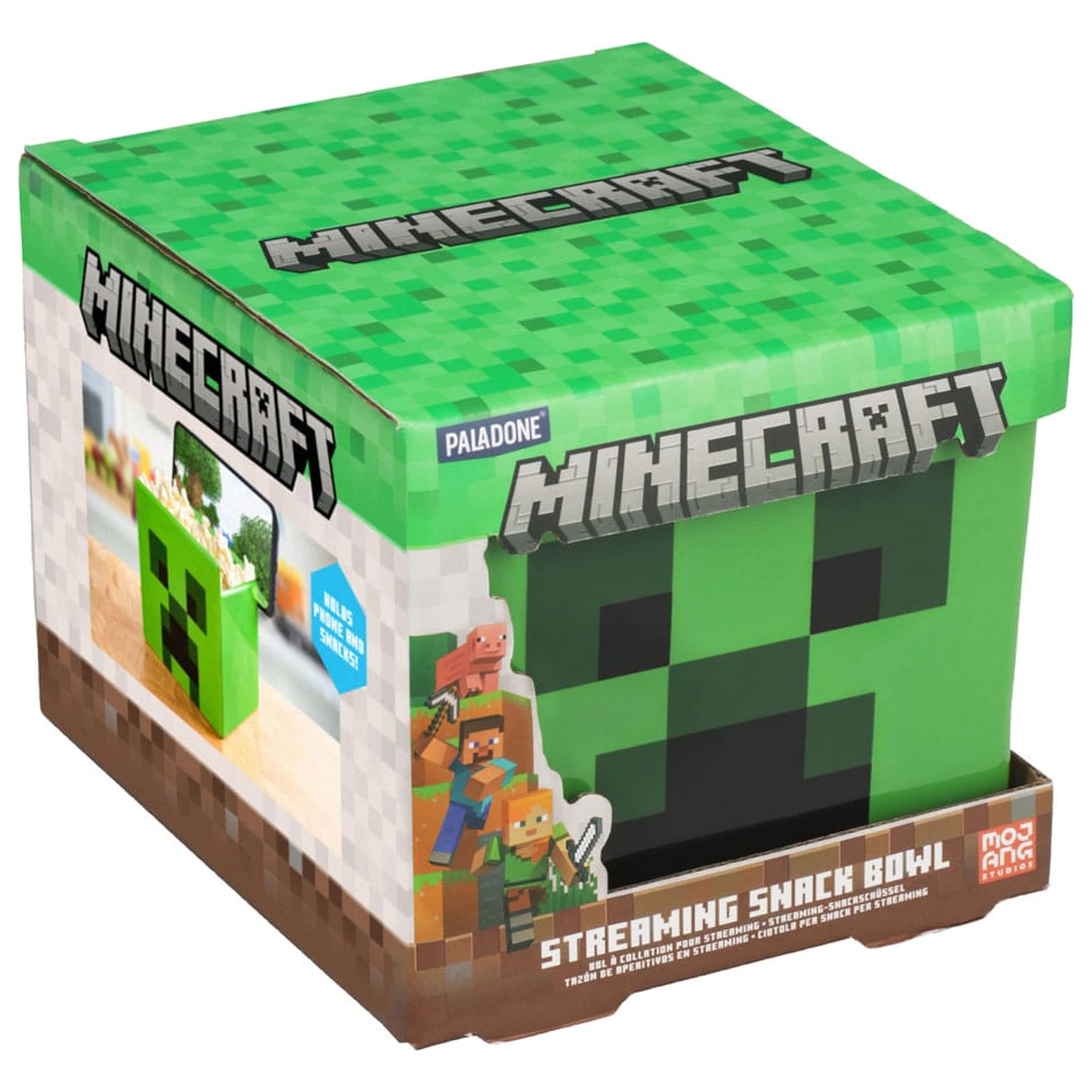 Minecraft Streaming Miska na przekąski Creeper zdjęcie produktu