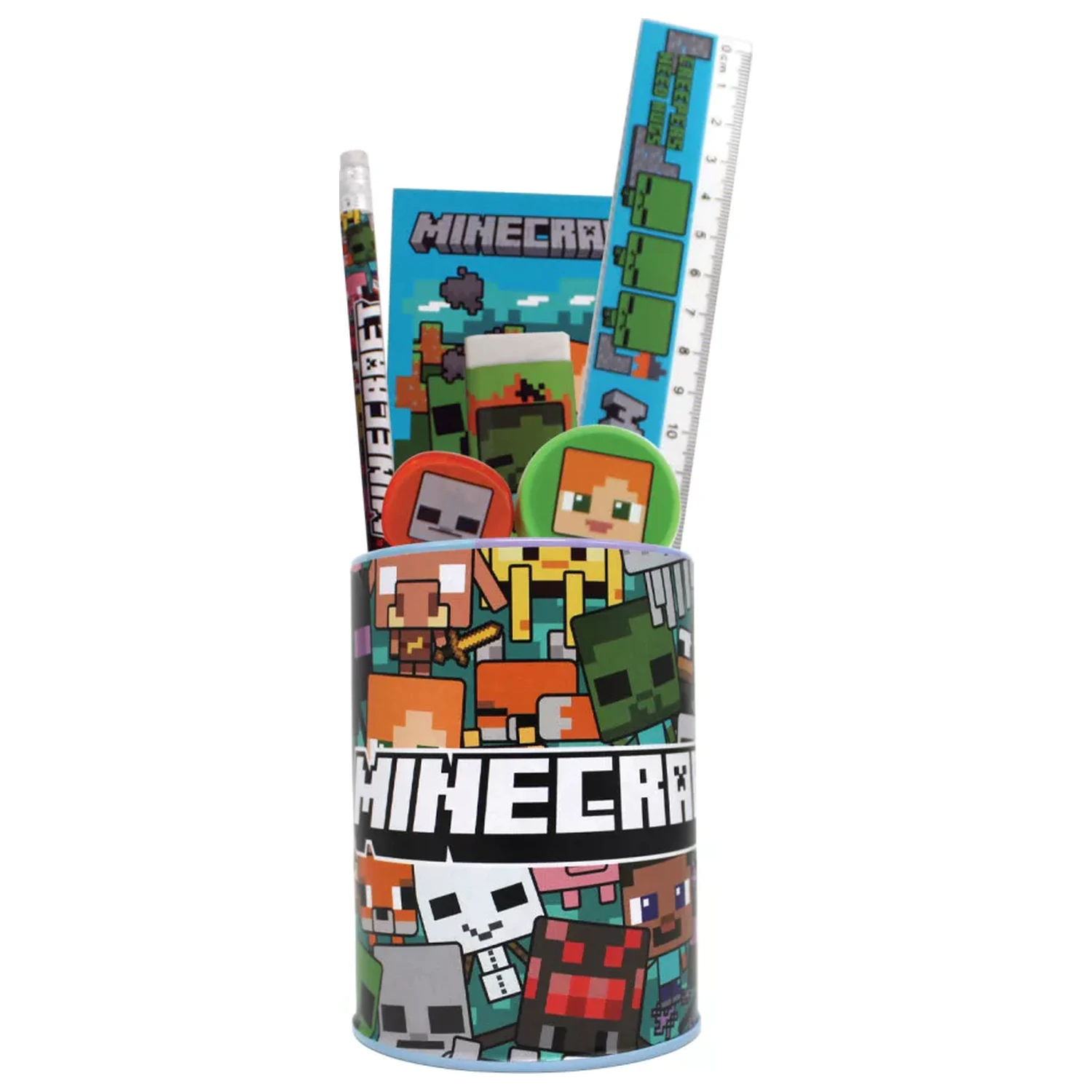Minecraft Creepers Need Hugs Zestaw artykułów piśmiennych - 7 Sztuk zdjęcie produktu