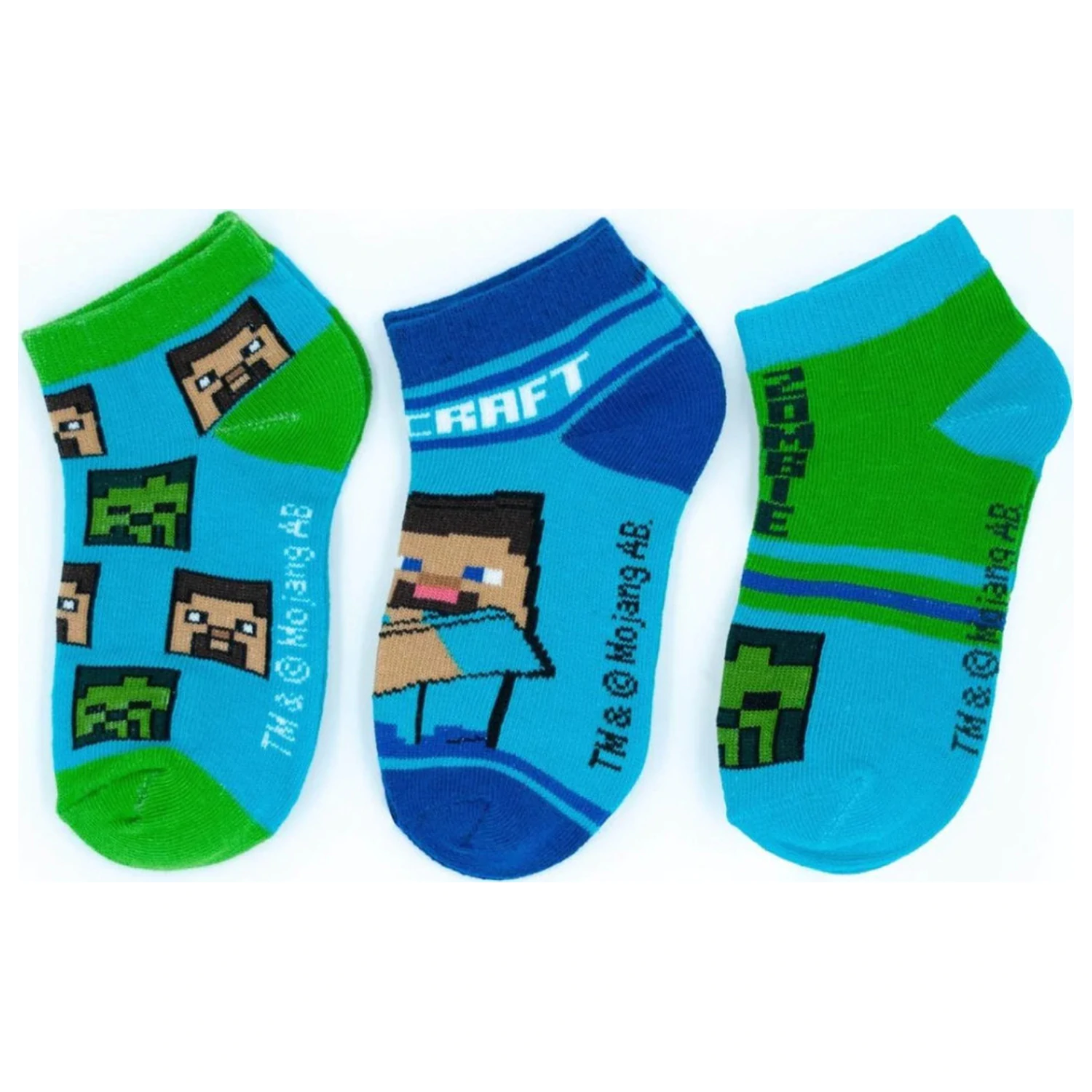 Skarpetki Minecraft Crew Kids Secret Socks 31/34 zdjęcie produktu