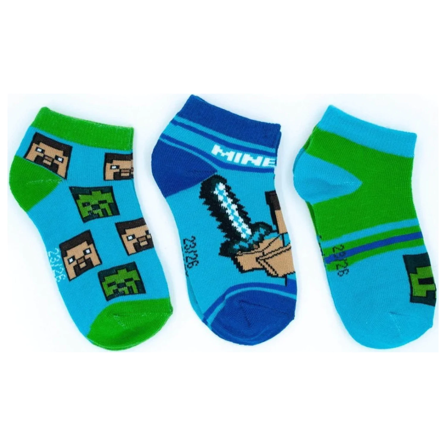 Skarpety tajemnicze dziecięce Minecraft Crew 35/38 zdjęcie produktu