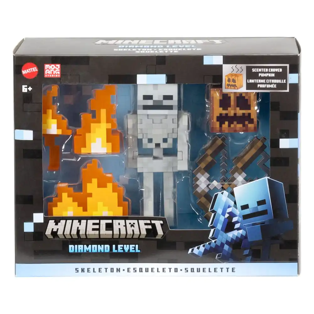 Minecraft Diamond Level Action Figure Skeleton 14 cm zdjęcie produktu