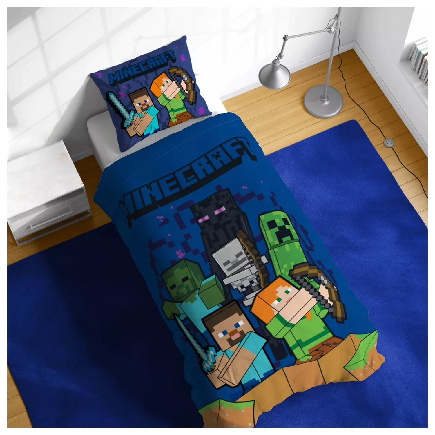 Minecraft Echoes of Hardcore Poszwa na kołdrę zdjęcie produktu