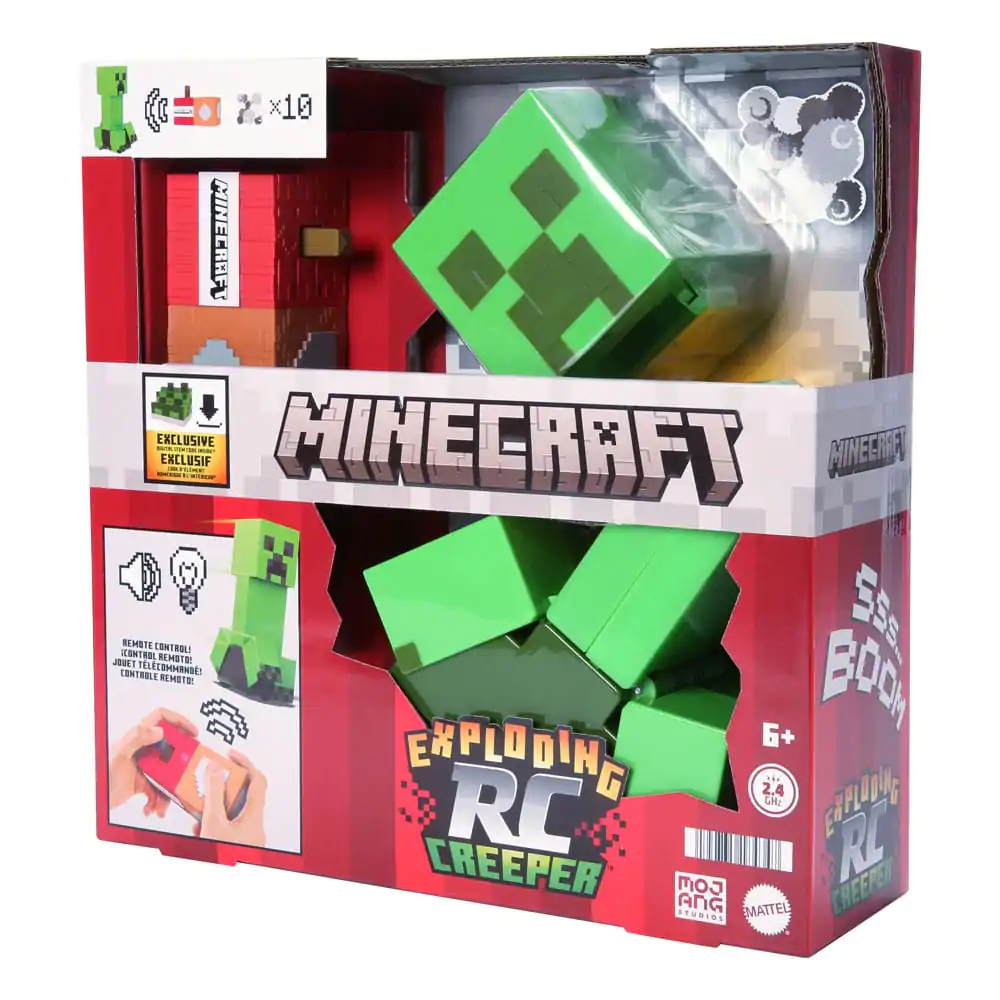 Figurka Minecraft Wybuchający RC Creeper 25 cm zdjęcie produktu