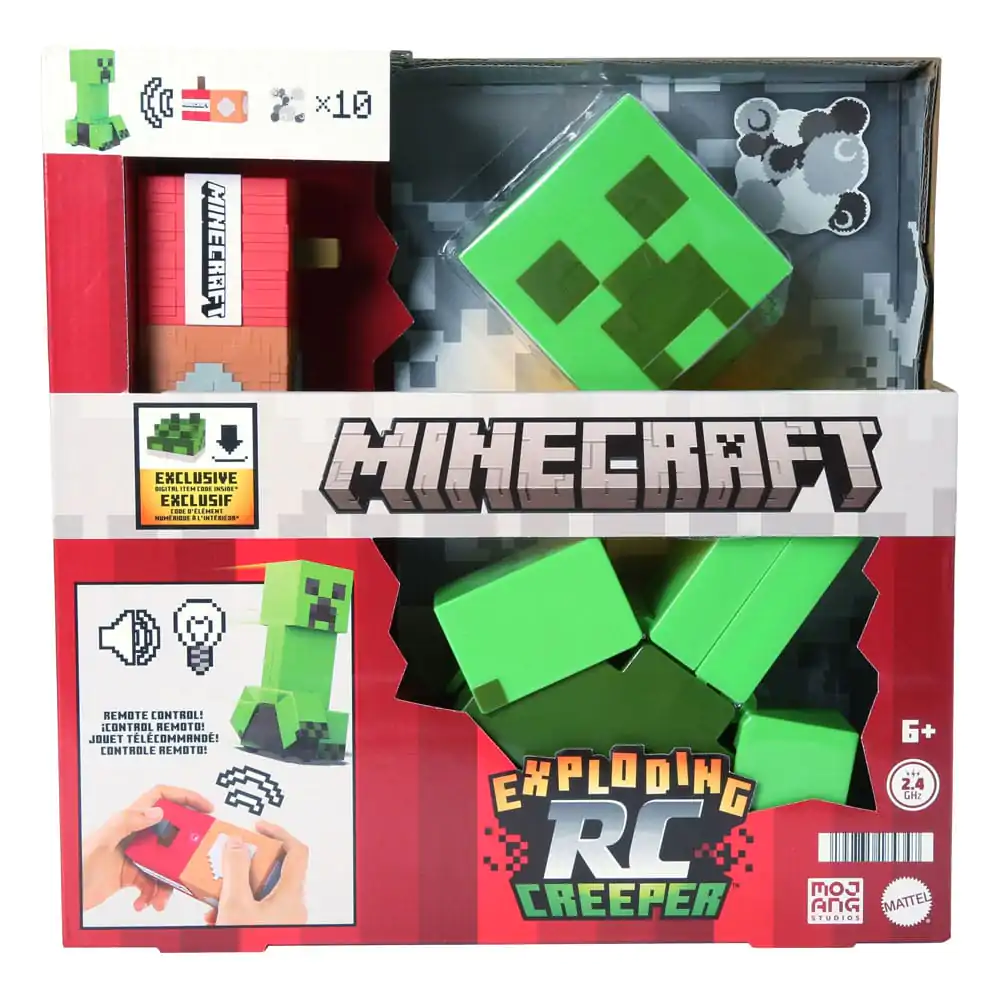 Figurka Minecraft Wybuchający RC Creeper 25 cm zdjęcie produktu