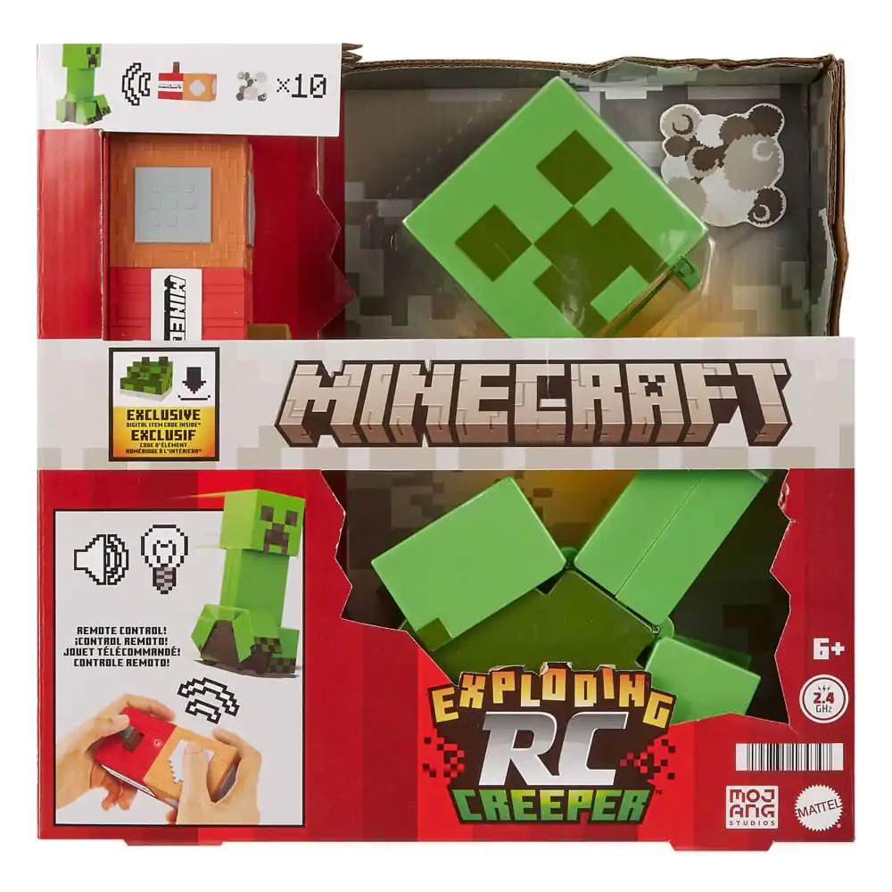 Figurka Minecraft Wybuchający RC Creeper 25 cm zdjęcie produktu