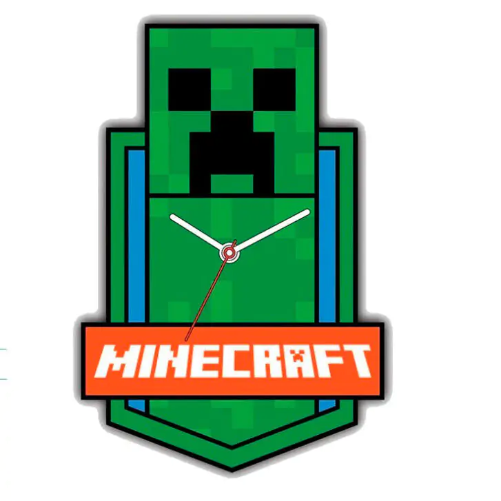 Minecraft Zegar ścienny zdjęcie produktu