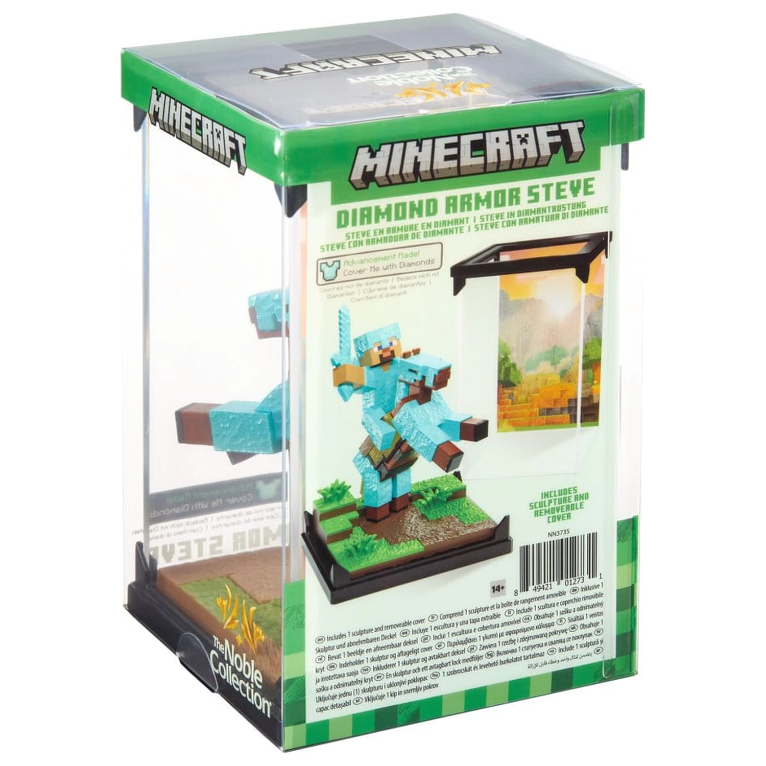 Minecraft Figurka Diorama Diamond Armor Steve and Horse 18 cm zdjęcie produktu
