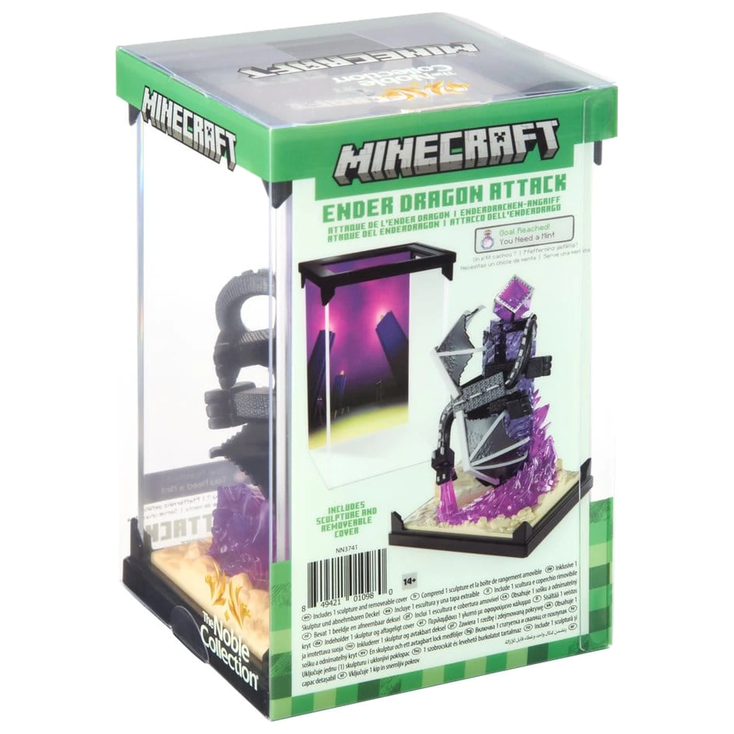 Minecraft Figurka Diorama Ender Dragon Attack 18 cm zdjęcie produktu