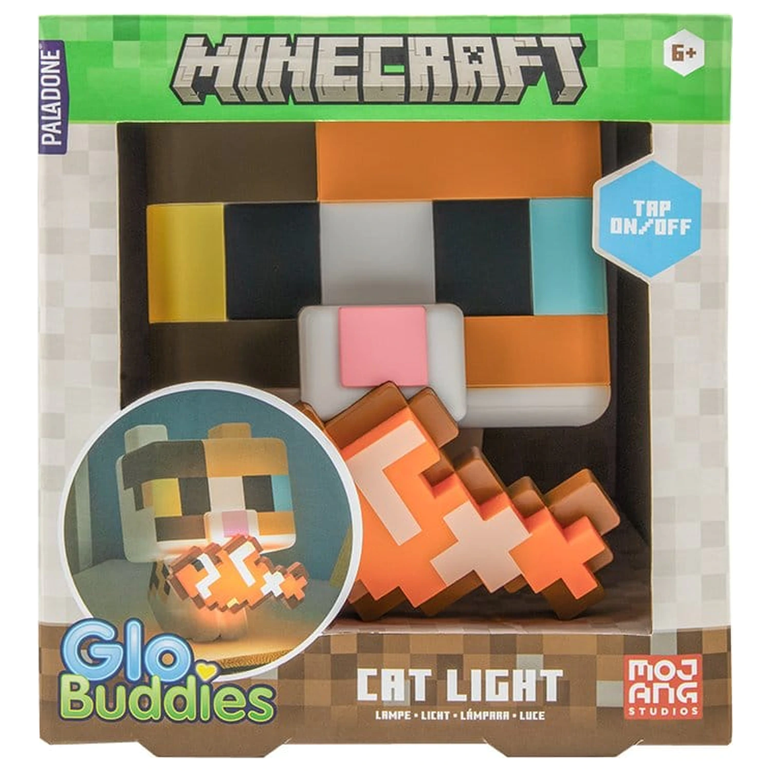 Minecraft GloBuddies Light Cat 15 cm zdjęcie produktu