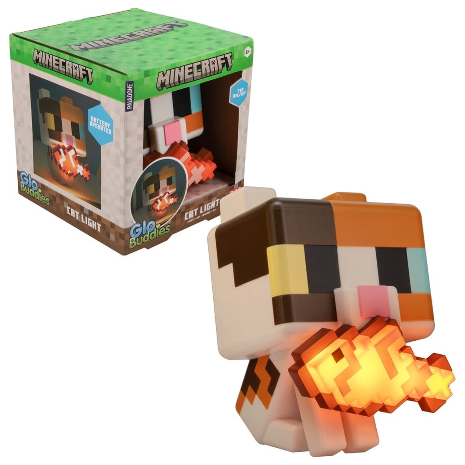 Minecraft GloBuddies Light Cat 15 cm zdjęcie produktu