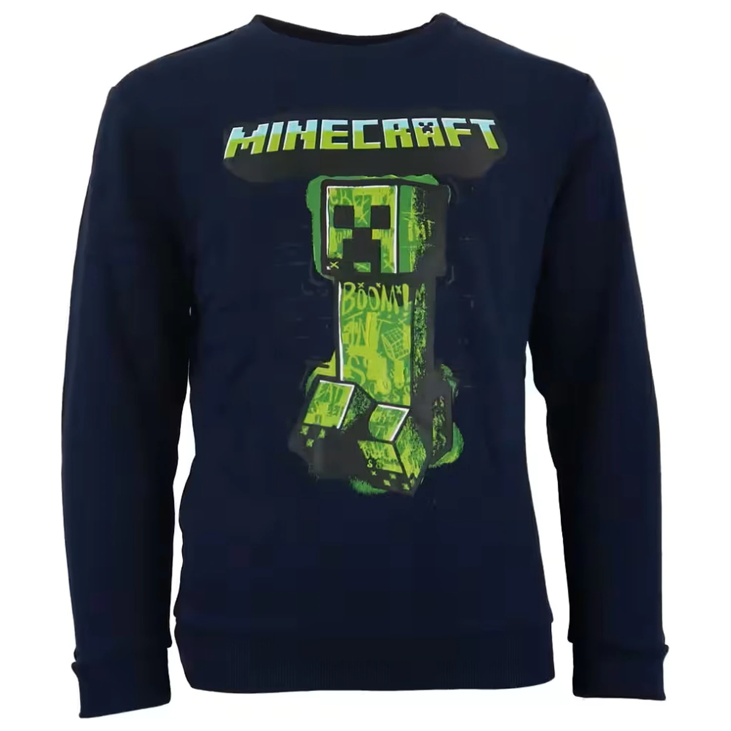 Minecraft Green Menace Bluza z kapturem dla dzieci zdjęcie produktu