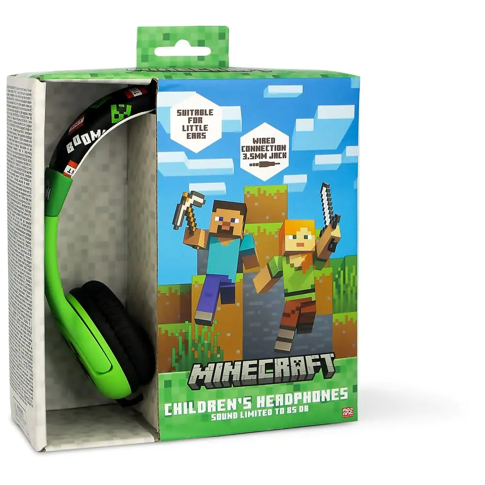 Słuchawki dla dzieci Minecraft zdjęcie produktu
