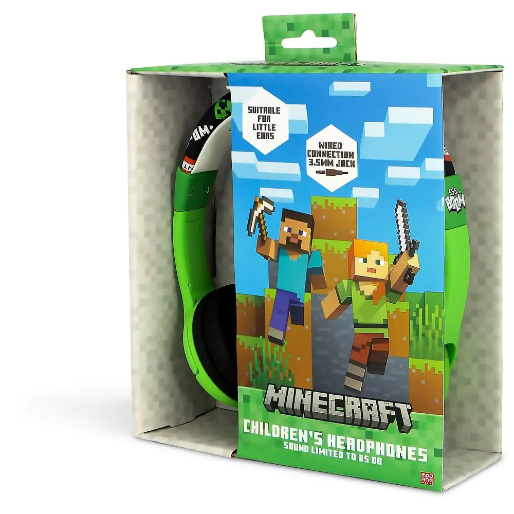 Słuchawki dla dzieci Minecraft zdjęcie produktu