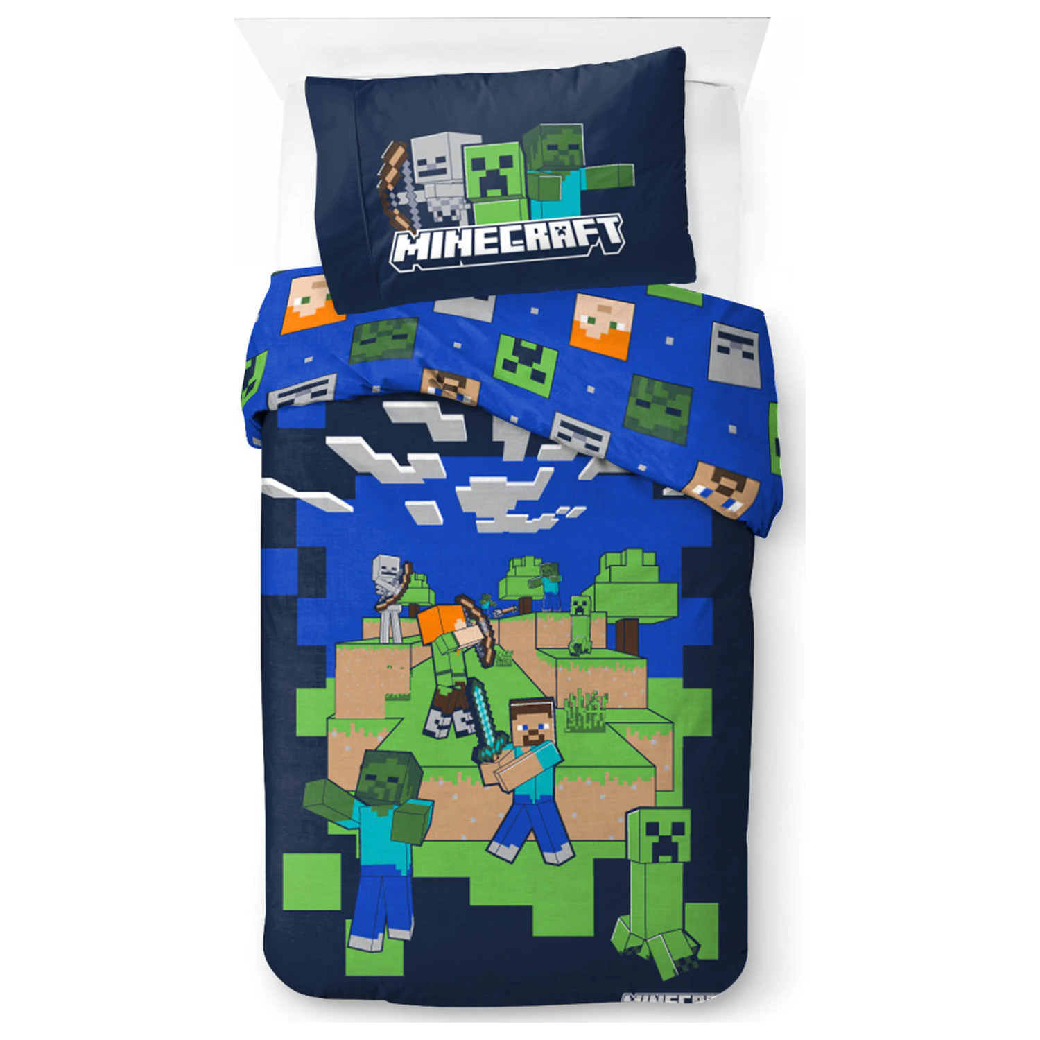 Minecraft I Got Your Back komplet poszewek na kołdrę zdjęcie produktu