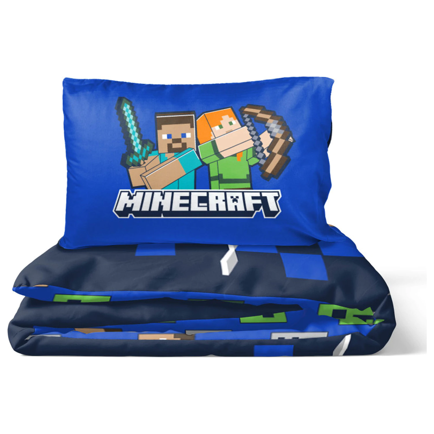 Minecraft I Got Your Back komplet poszewek na kołdrę zdjęcie produktu