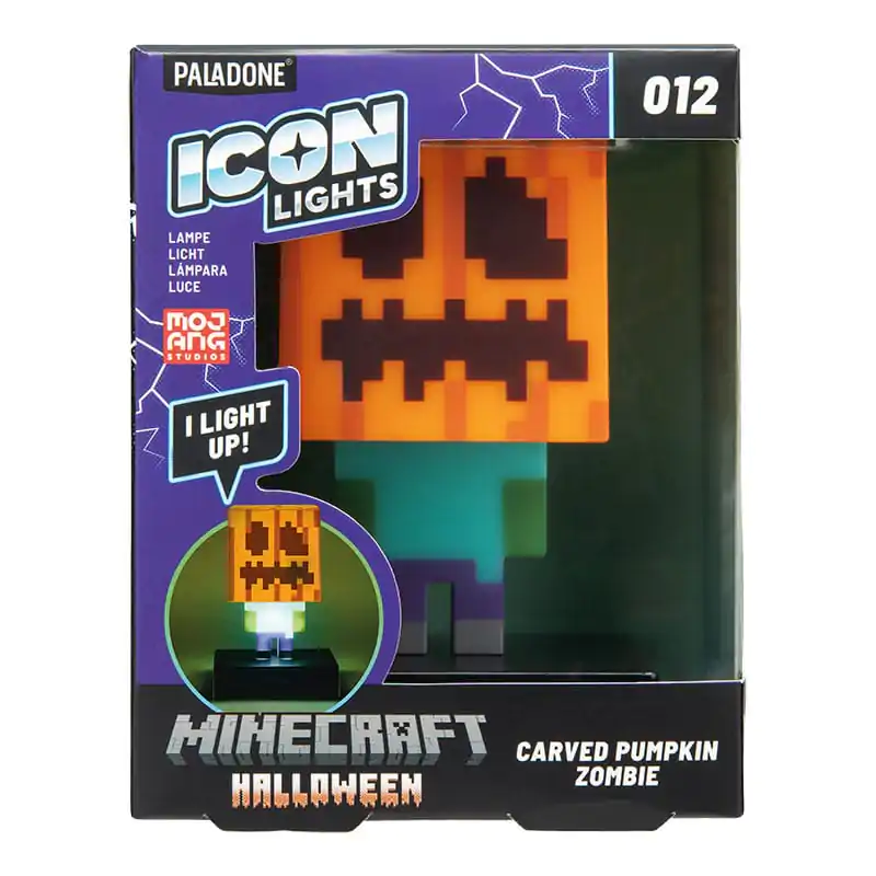 Minecraft Icons Light Zombie Jack O Lantern 10 cm zdjęcie produktu