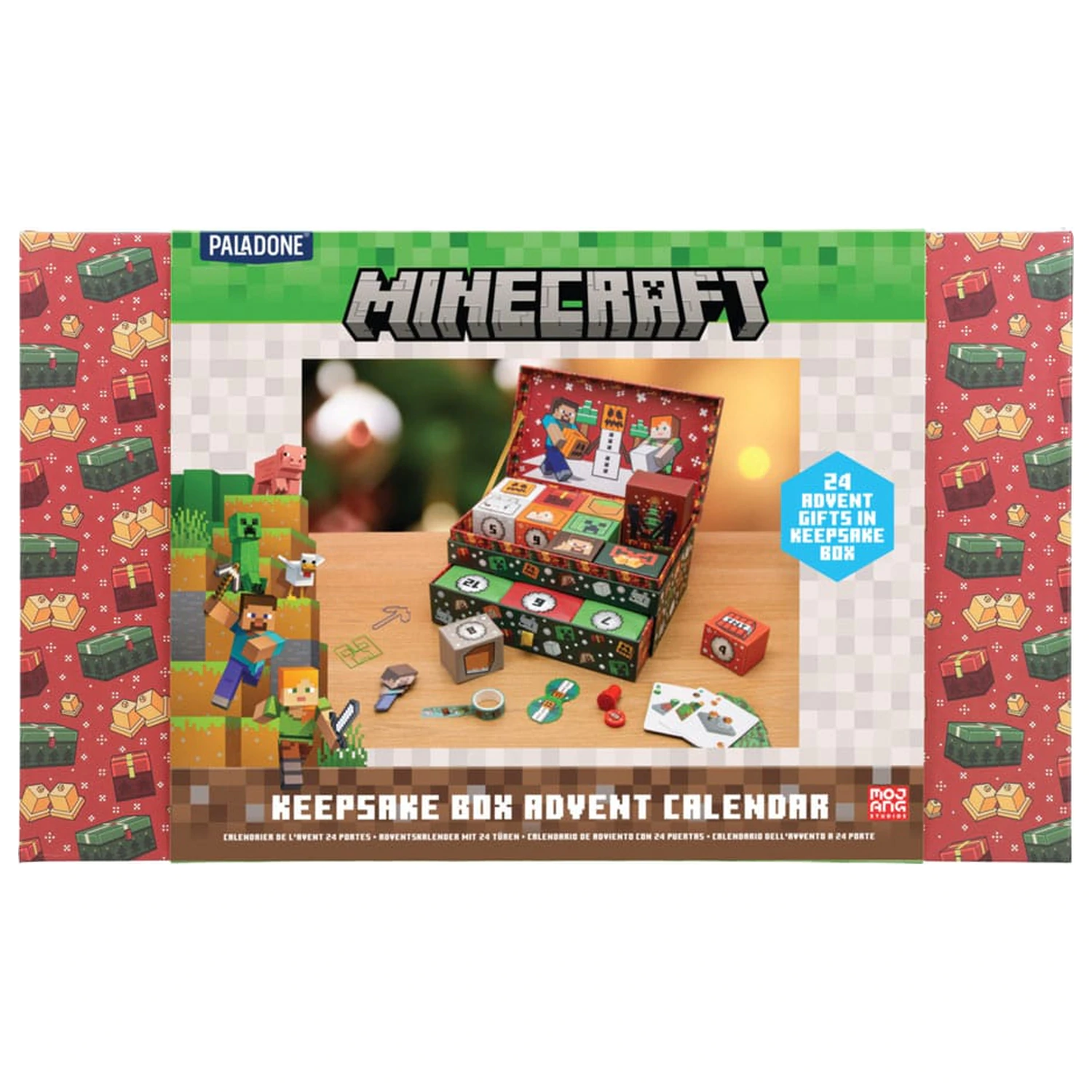 Minecraft Kalendar Adwentowy Pamiątka Pudełko Advent Calendar zdjęcie produktu