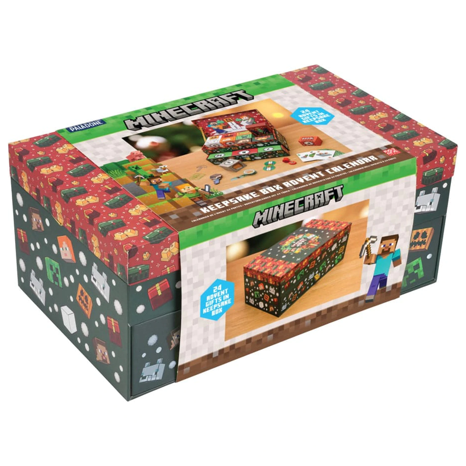 Minecraft Kalendar Adwentowy Pamiątka Pudełko Advent Calendar zdjęcie produktu