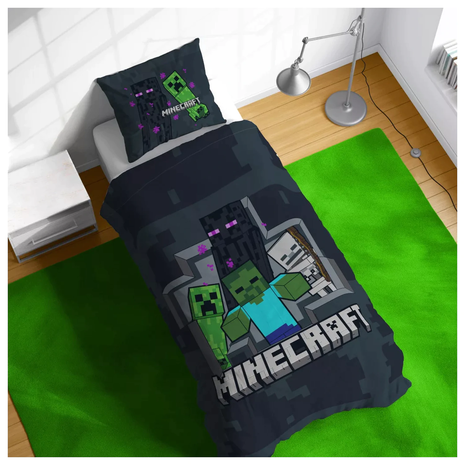 Minecraft Last Block Standing Poszewka na kołdrę zdjęcie produktu