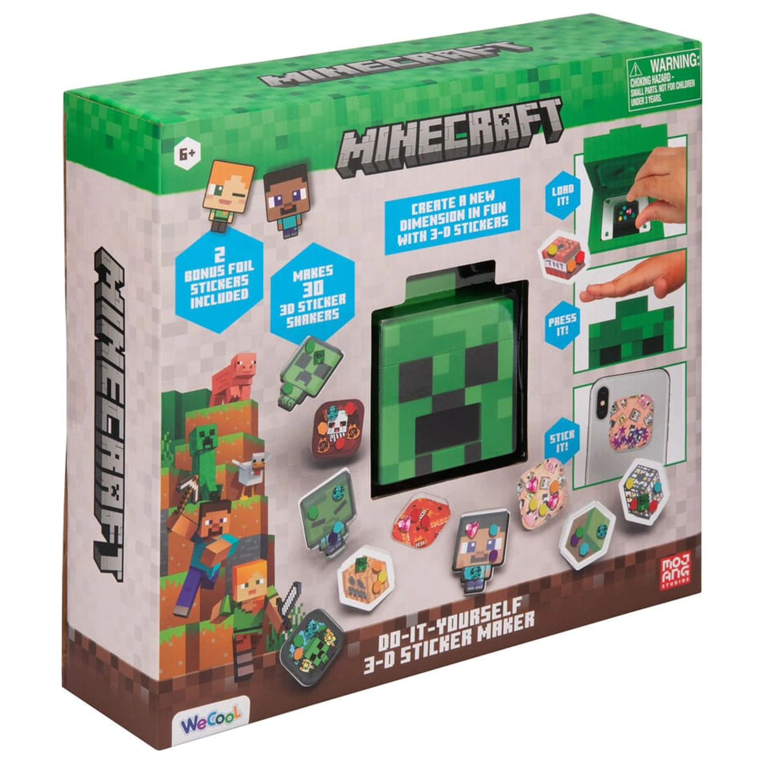 Minecraft Maszynka do Naklejek 3D zdjęcie produktu