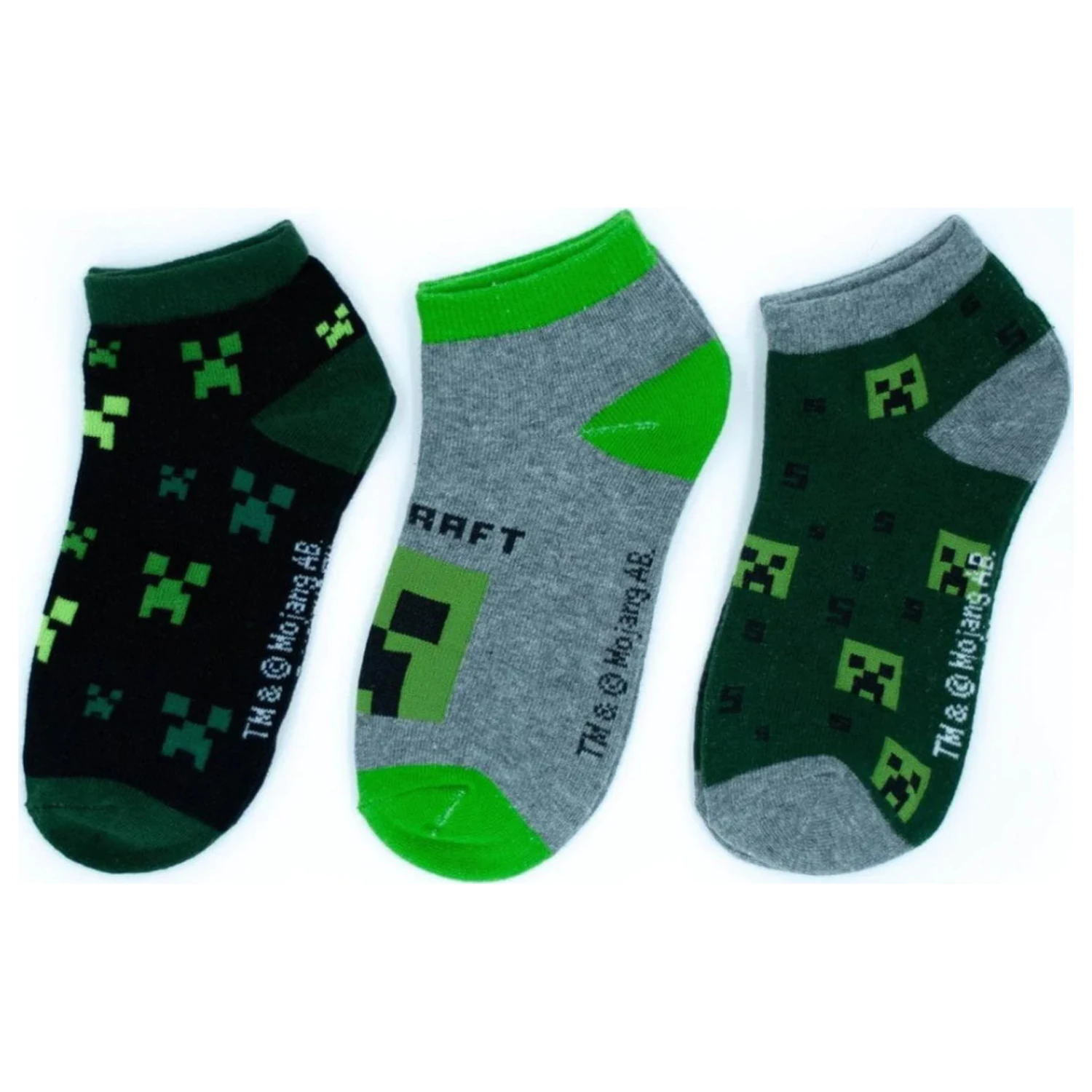 Minecraft Midnight Dziecięce Tajne Skarpetki 35/38 zdjęcie produktu