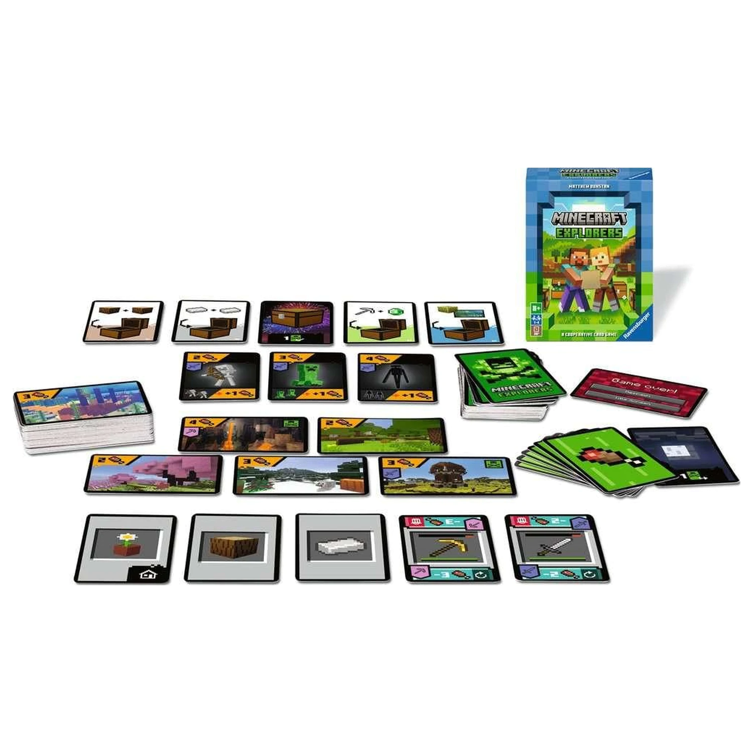 MINECRAFT Minecraft Explorers Kooperacyjna Gra Karciana zdjęcie produktu