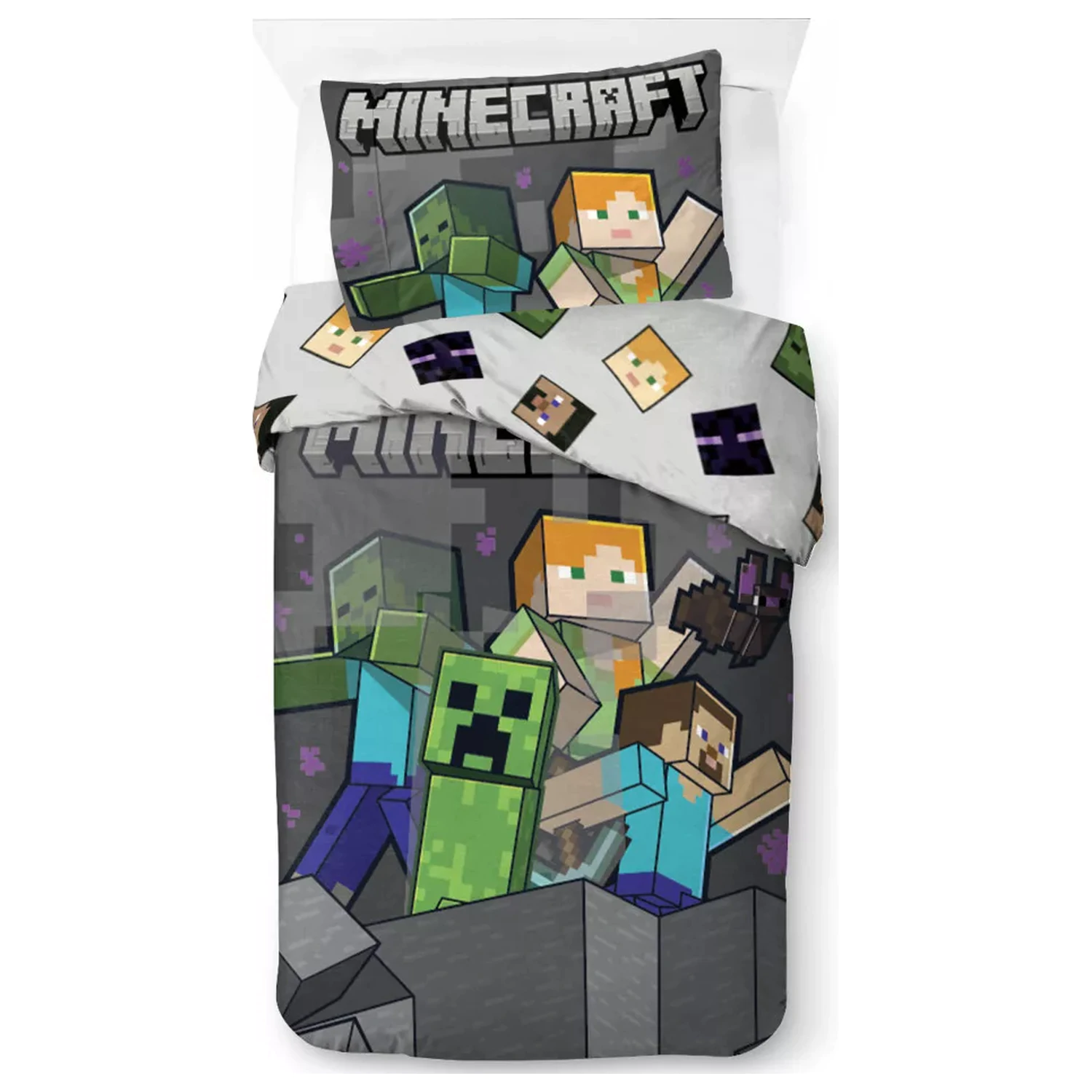 Minecraft Mob Fushion Mayhem poszwa na kołdrę zdjęcie produktu