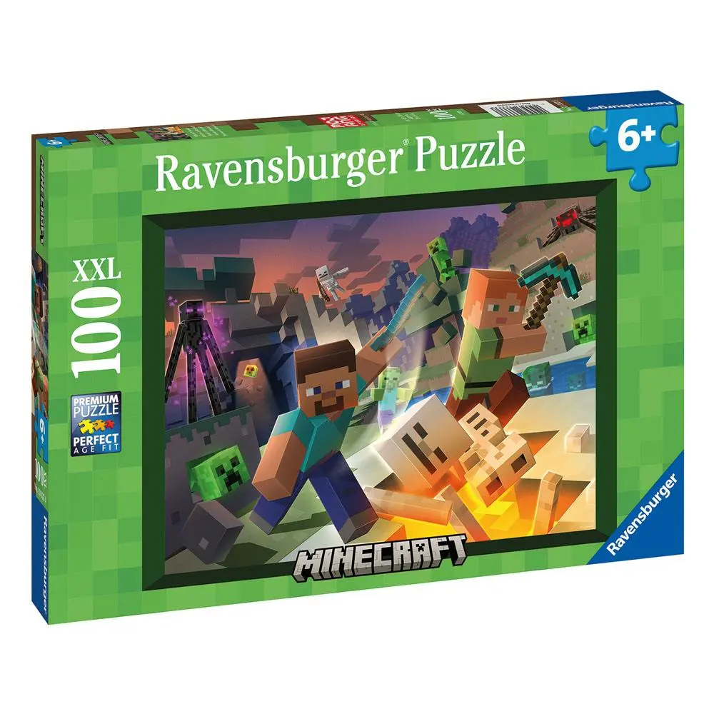 Minecraft Jigsaw Monster Minecraft (100 elementów) zdjęcie produktu