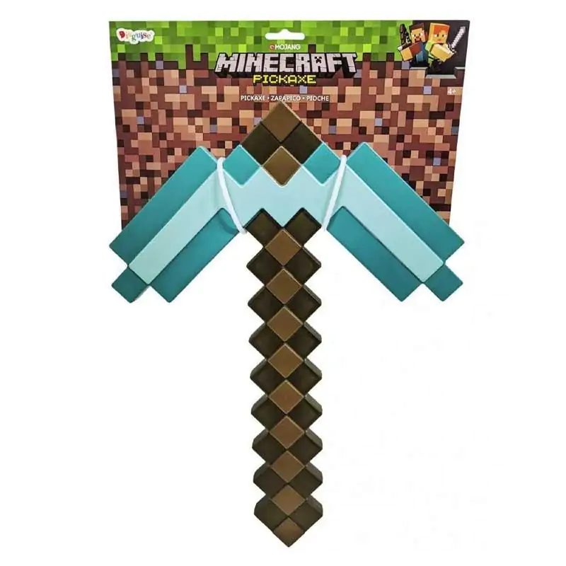 Minecraft Plastikowa Replika Diamentowy Kilof 40 cm zdjęcie produktu