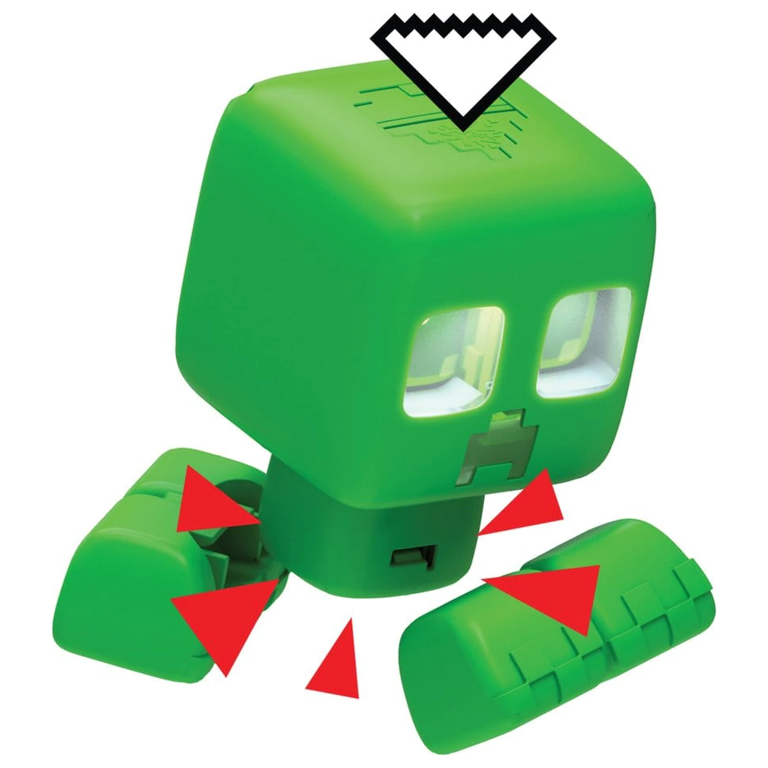 Minecraft Interaktywna Figurka My Pet Creeper 14 cm zdjęcie produktu