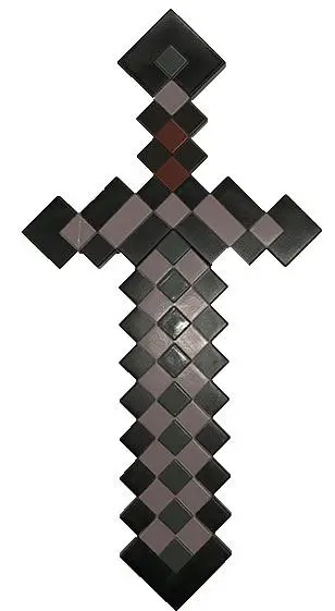 Plastikowa Replika Nether Miecz Minecraft 51 cm zdjęcie produktu