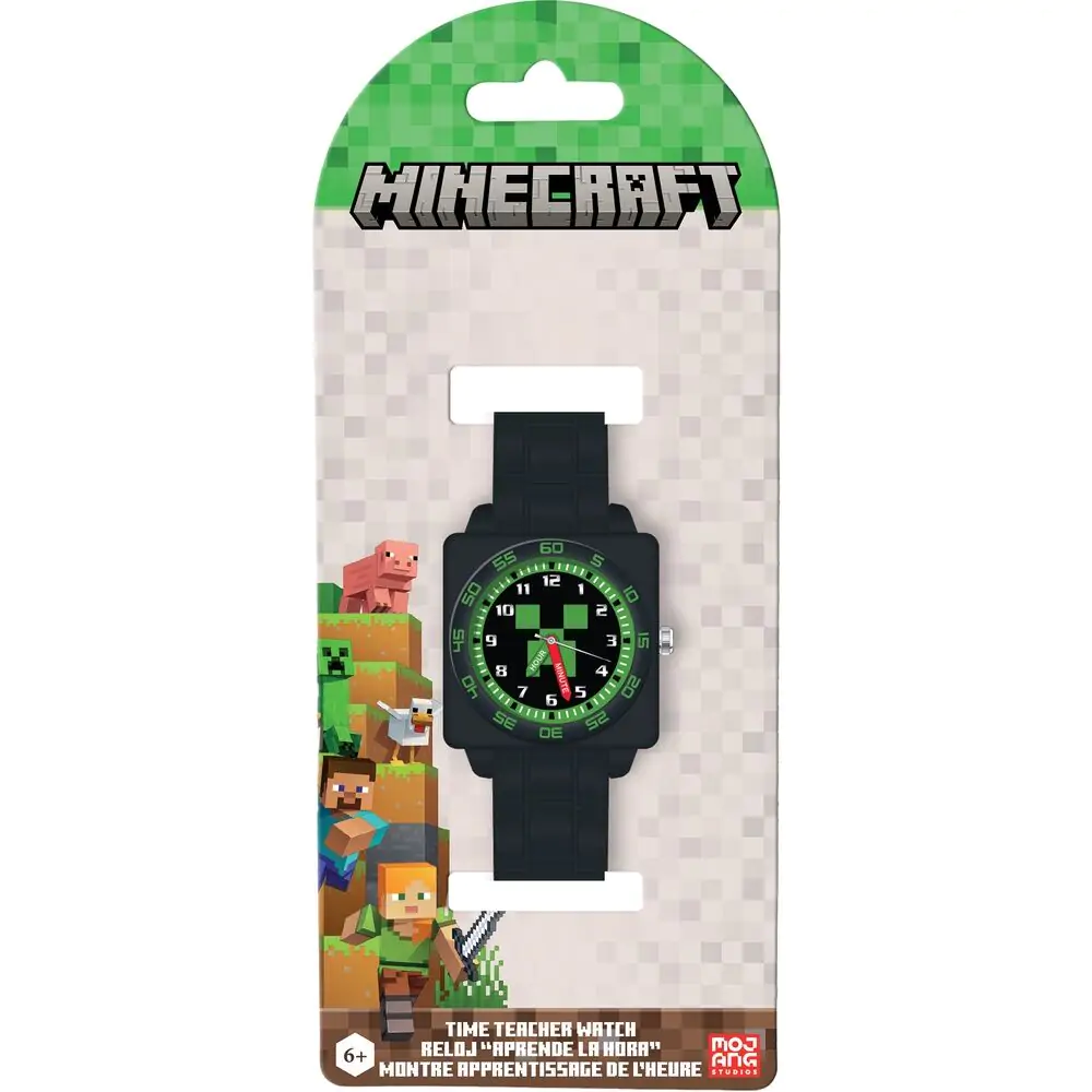 Zegarek analogowy Minecraft zdjęcie produktu