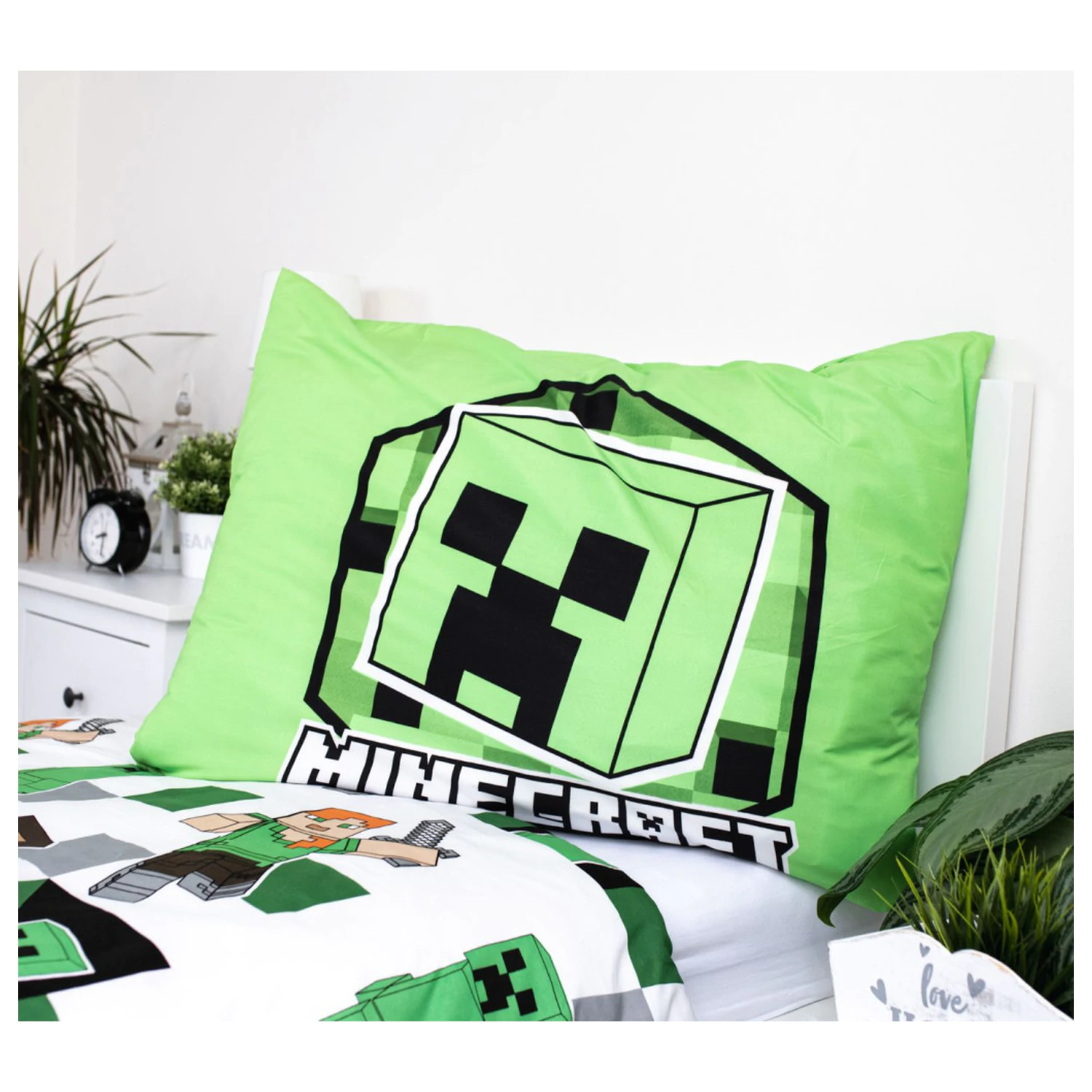 Minecraft Out of the Box Poszwa na kołdrę z mikrofibry zdjęcie produktu