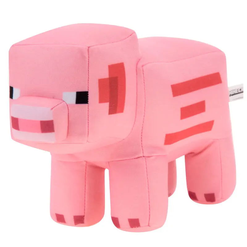 Minecraft Pig pluszowa zabawka 27 cm zdjęcie produktu