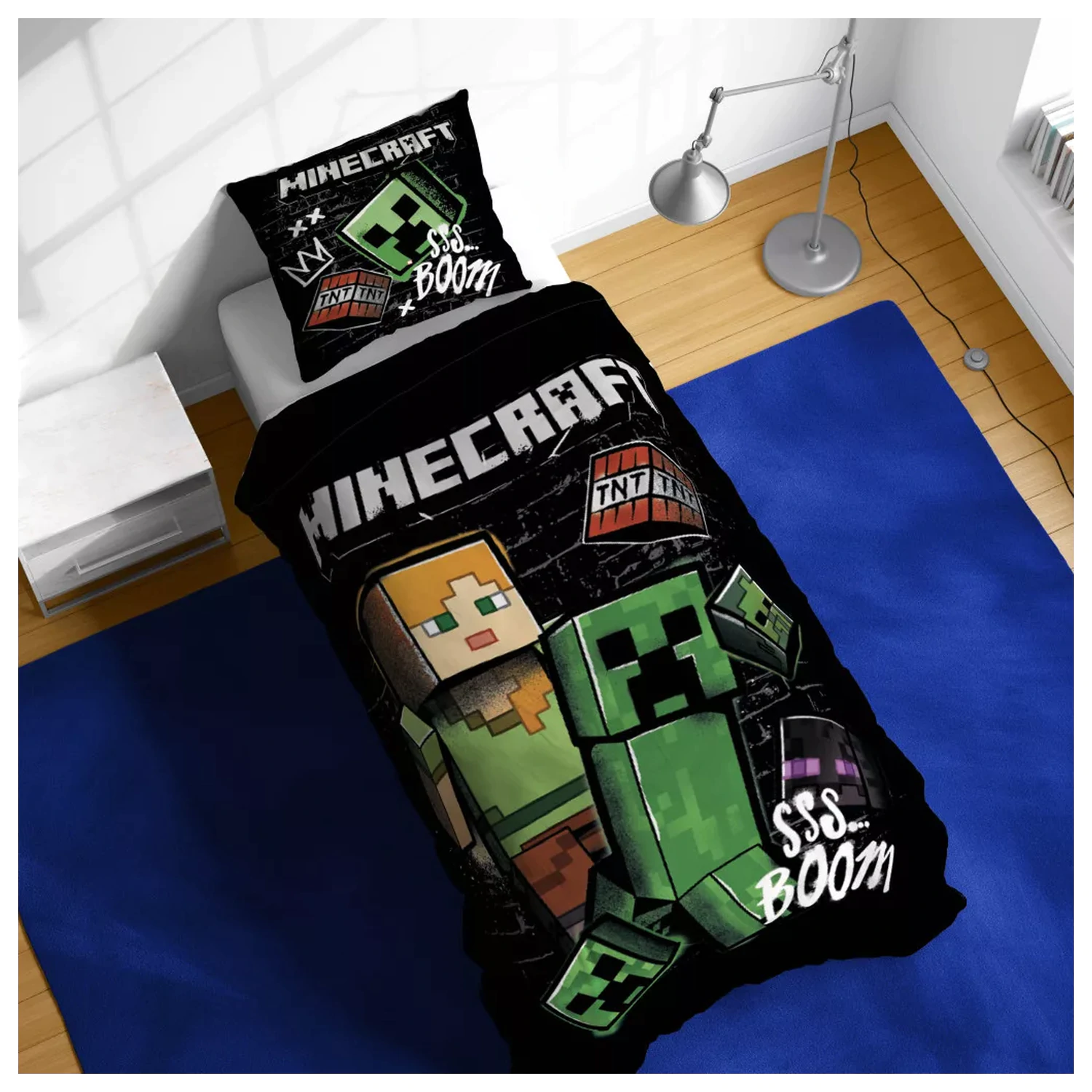 Minecraft Pixel Paradox Poszewka na kołdrę zdjęcie produktu