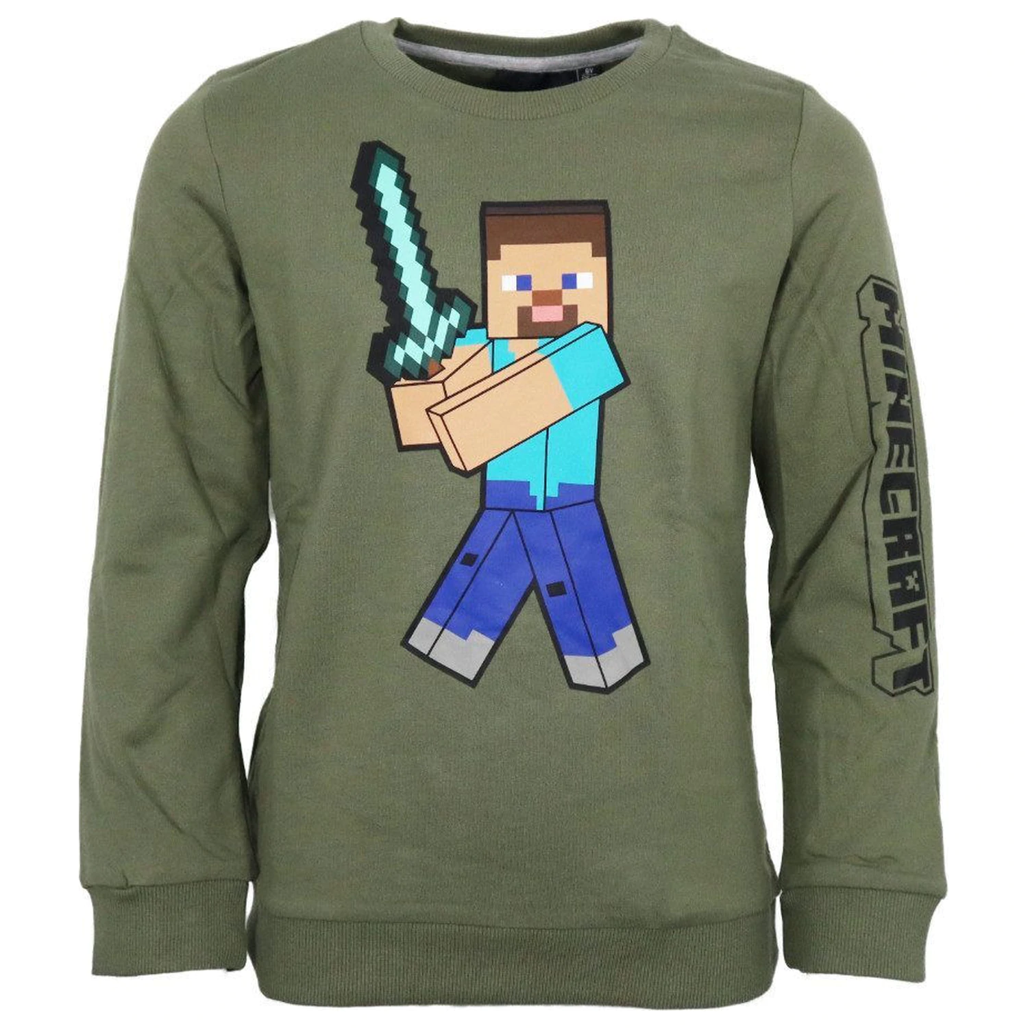 Minecraft Pikselowy Miecz Bluza dziecięca zdjęcie produktu