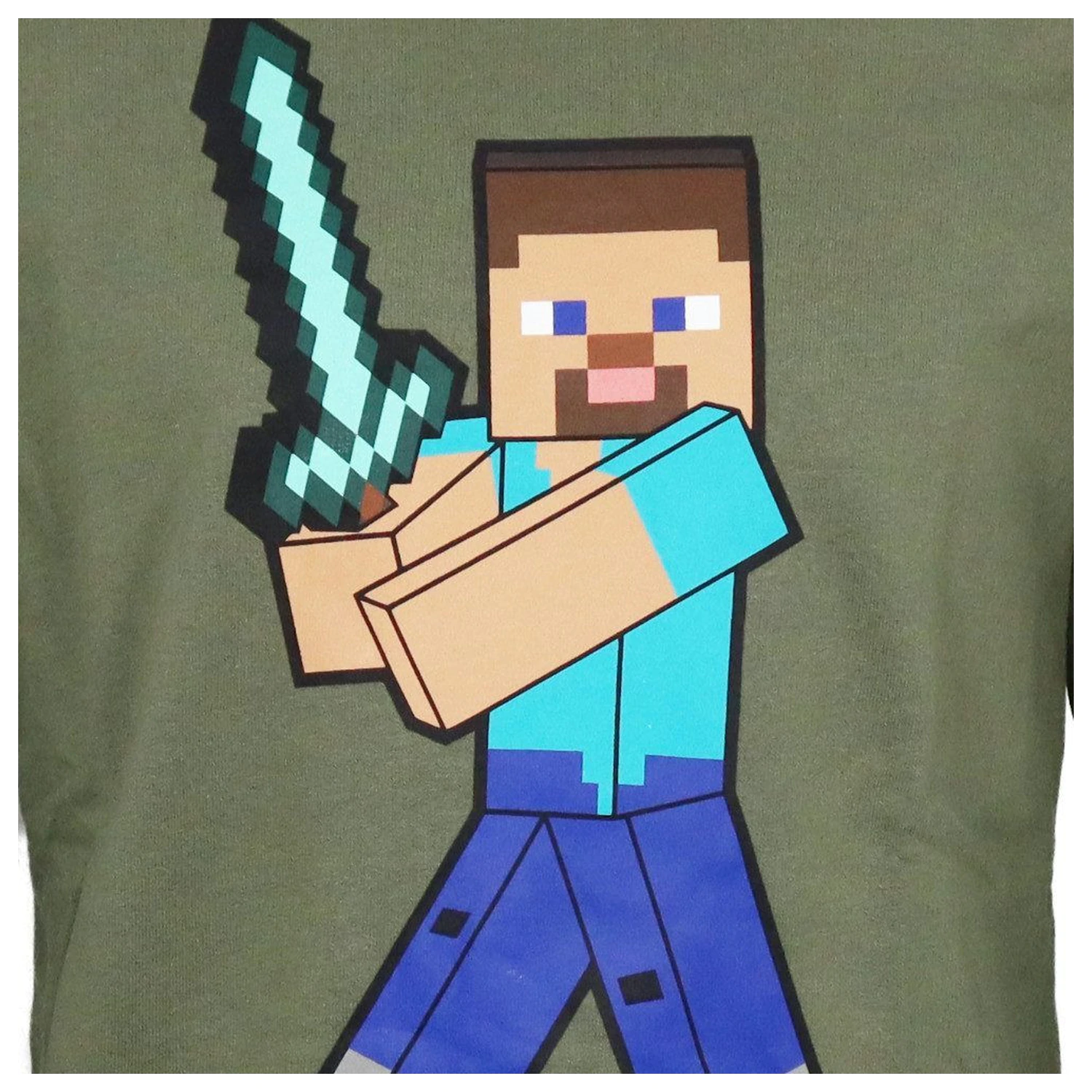 Minecraft Pikselowy Miecz Bluza dziecięca zdjęcie produktu