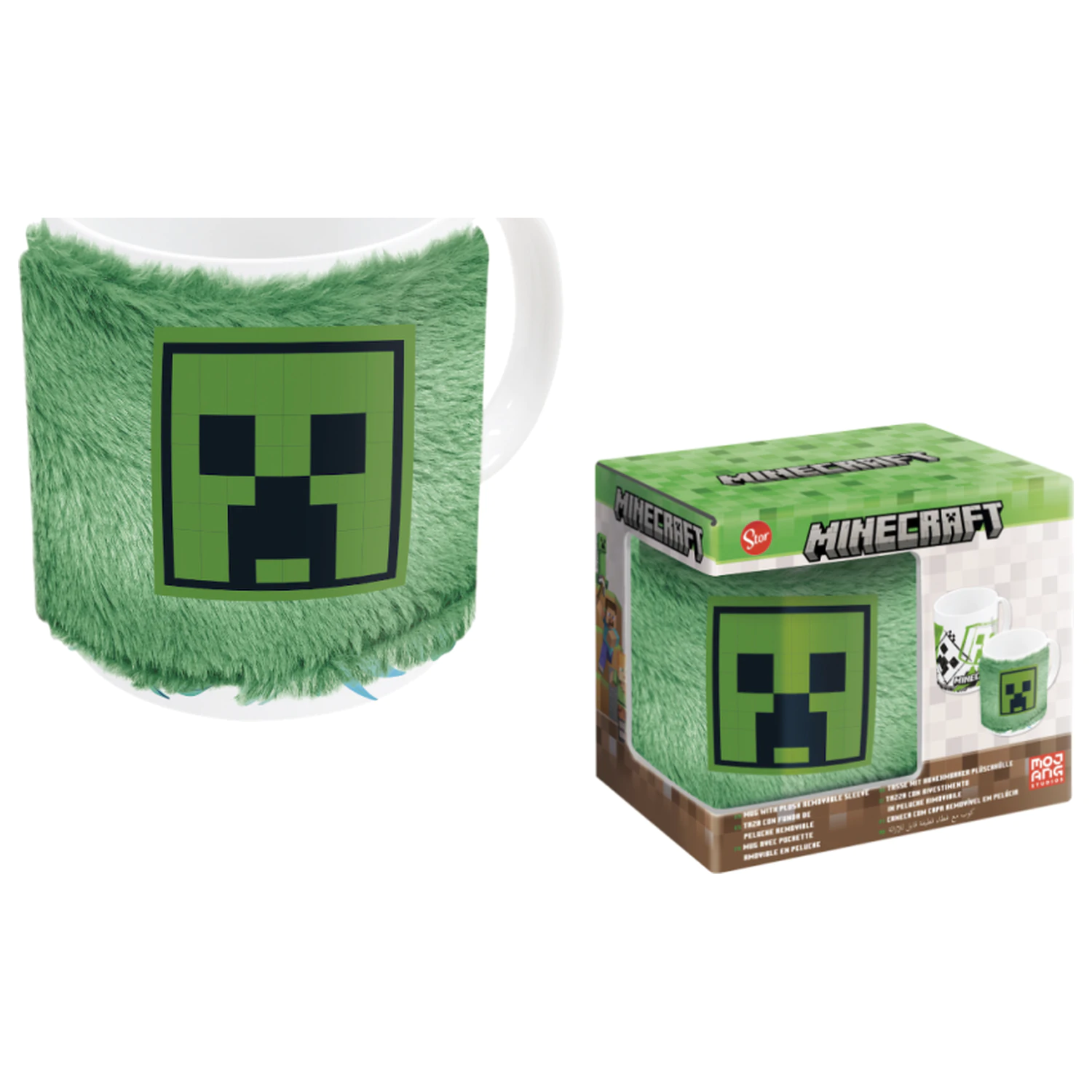 Minecraft Pluszowy Kubek w Rękawie 325ml zdjęcie produktu
