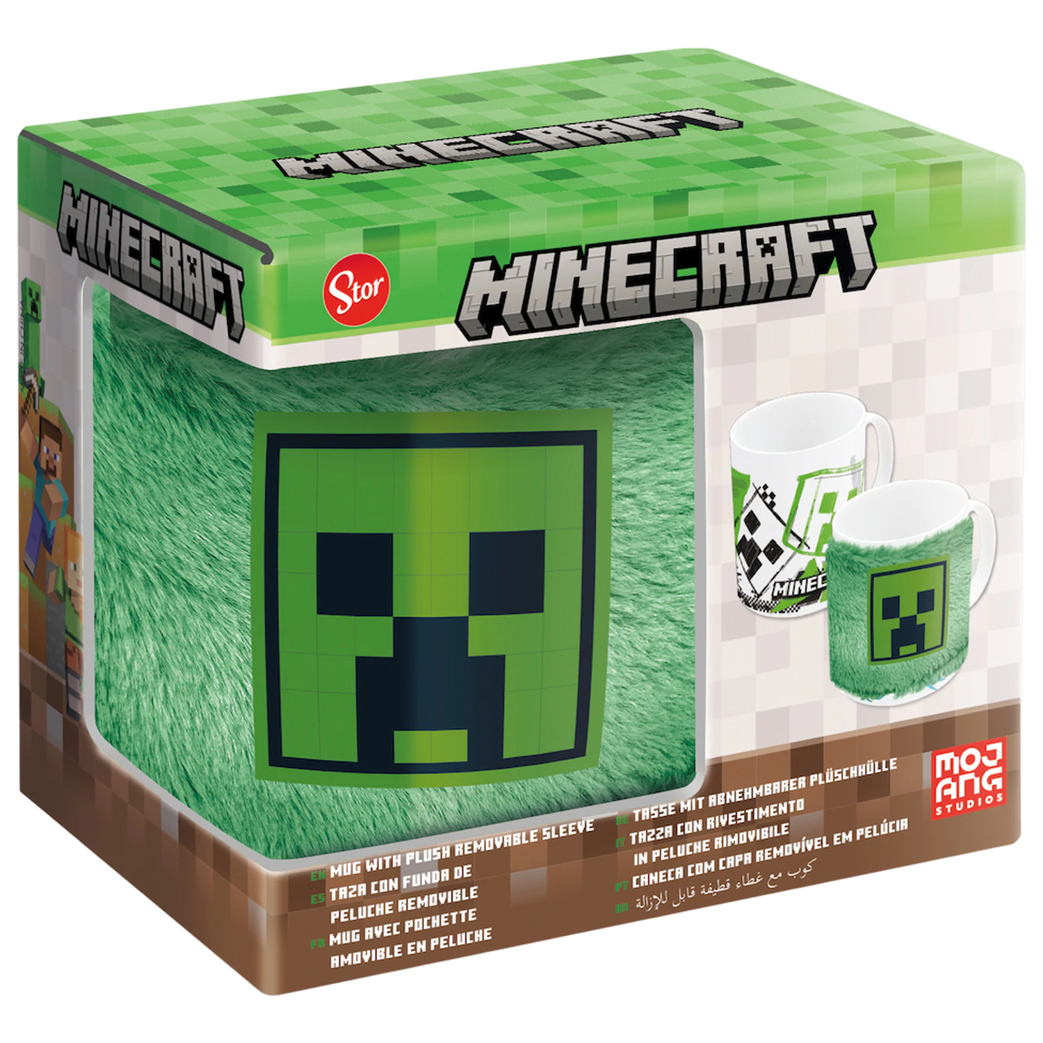 Minecraft Pluszowy Kubek w Rękawie 325ml zdjęcie produktu