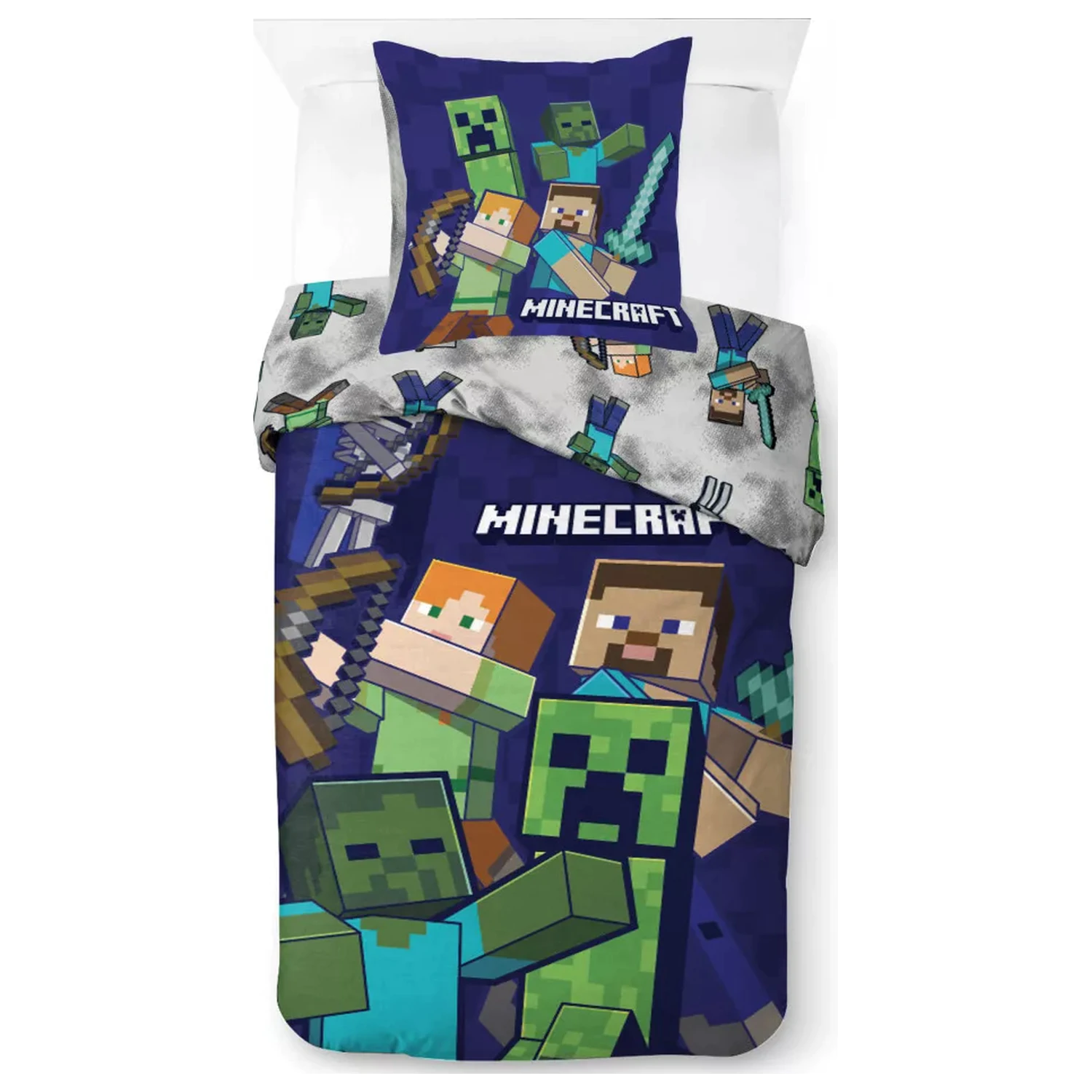 Minecraft Realms Poszewka na kołdrę zdjęcie produktu