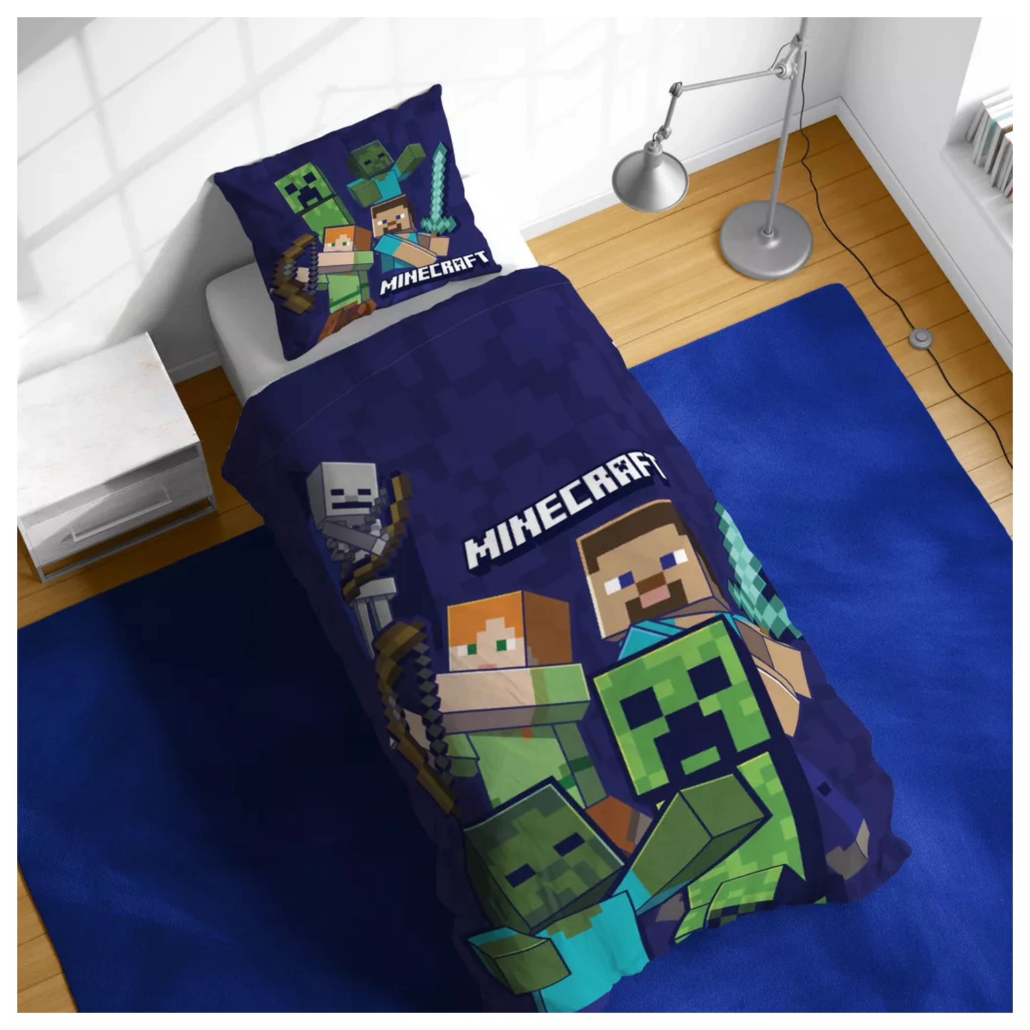 Minecraft Realms Poszewka na kołdrę zdjęcie produktu