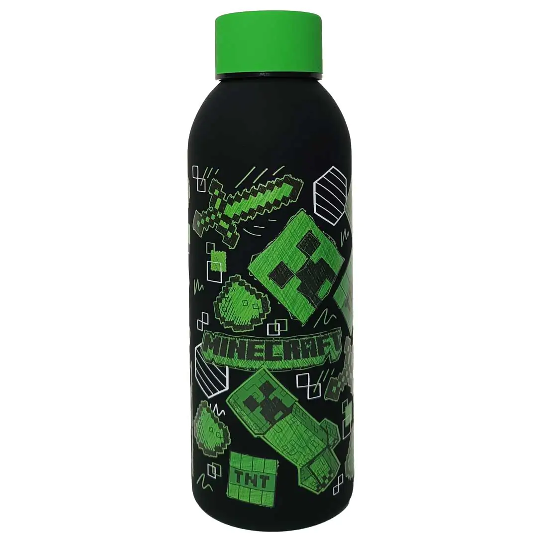 Minecraft stalowa butelka 500 ml zdjęcie produktu