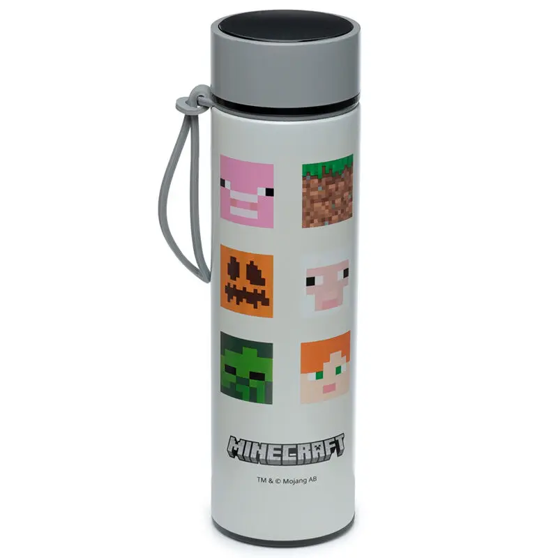 Termos Minecraft ze stali nierdzewnej z termometrem 450 ml zdjęcie produktu